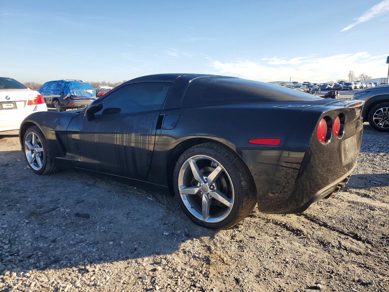 2010 Chevrolet Corvette Black vin: 1G1YF2DWXA5102334