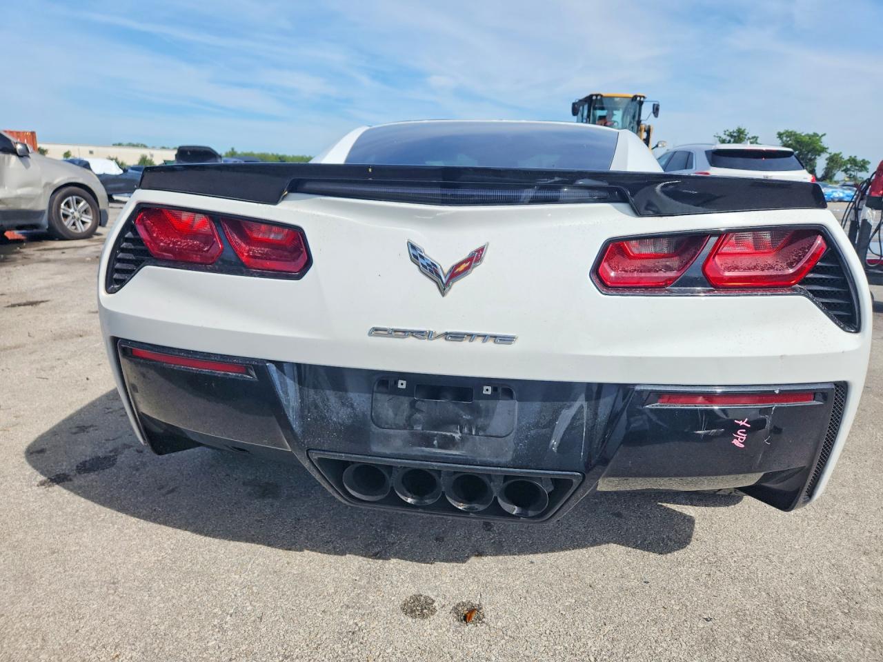 2014 Chevrolet Corvette Stingray Z51 1lt White vin: 1G1YG2D71E5127960