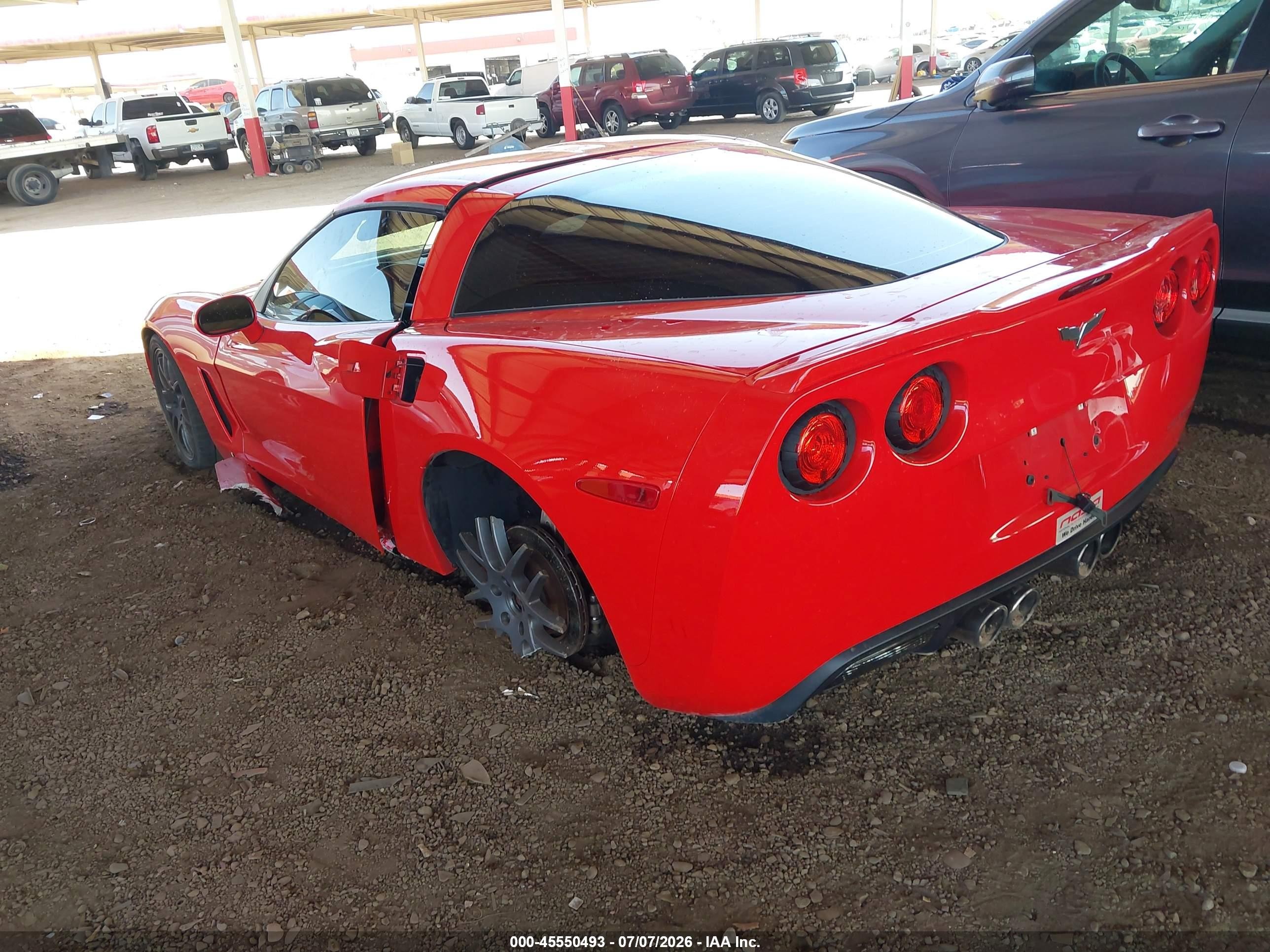 2011 Chevrolet Corvette   Red vin: 1G1YG2DW5B5107438