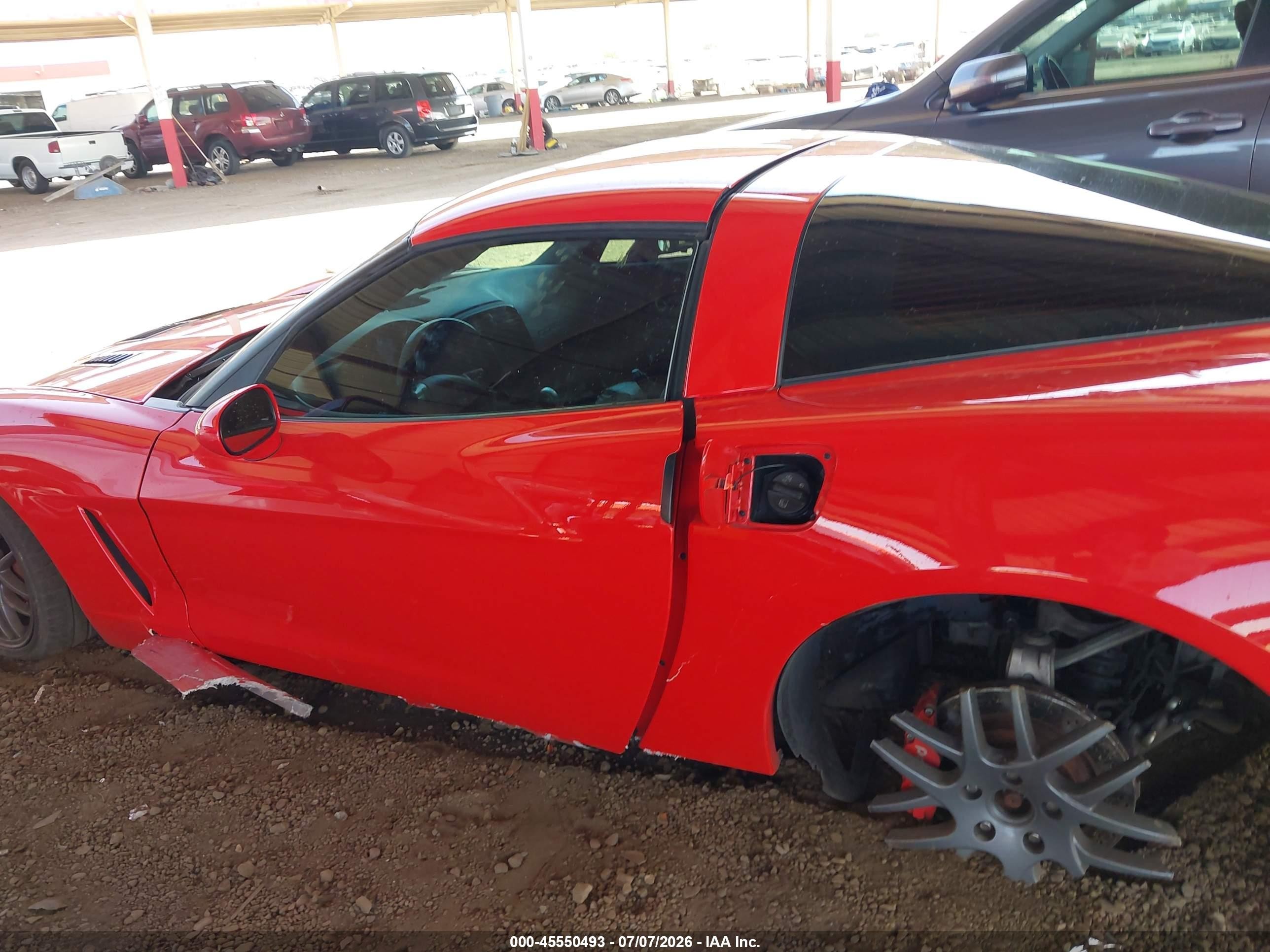 2011 Chevrolet Corvette   Red vin: 1G1YG2DW5B5107438