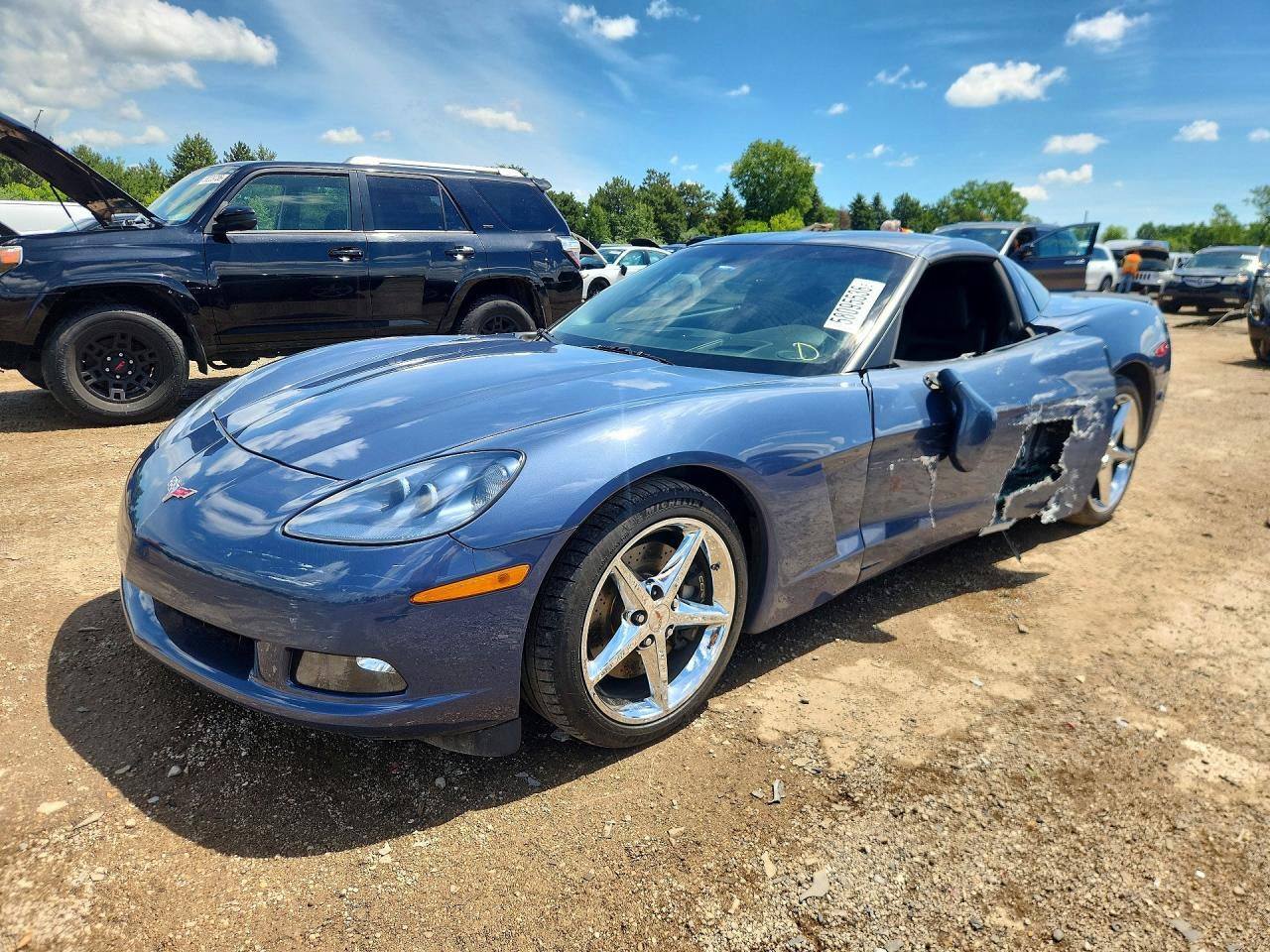 2013 Chevrolet Corvette Blue vin: 1G1YG2DW7D5100185