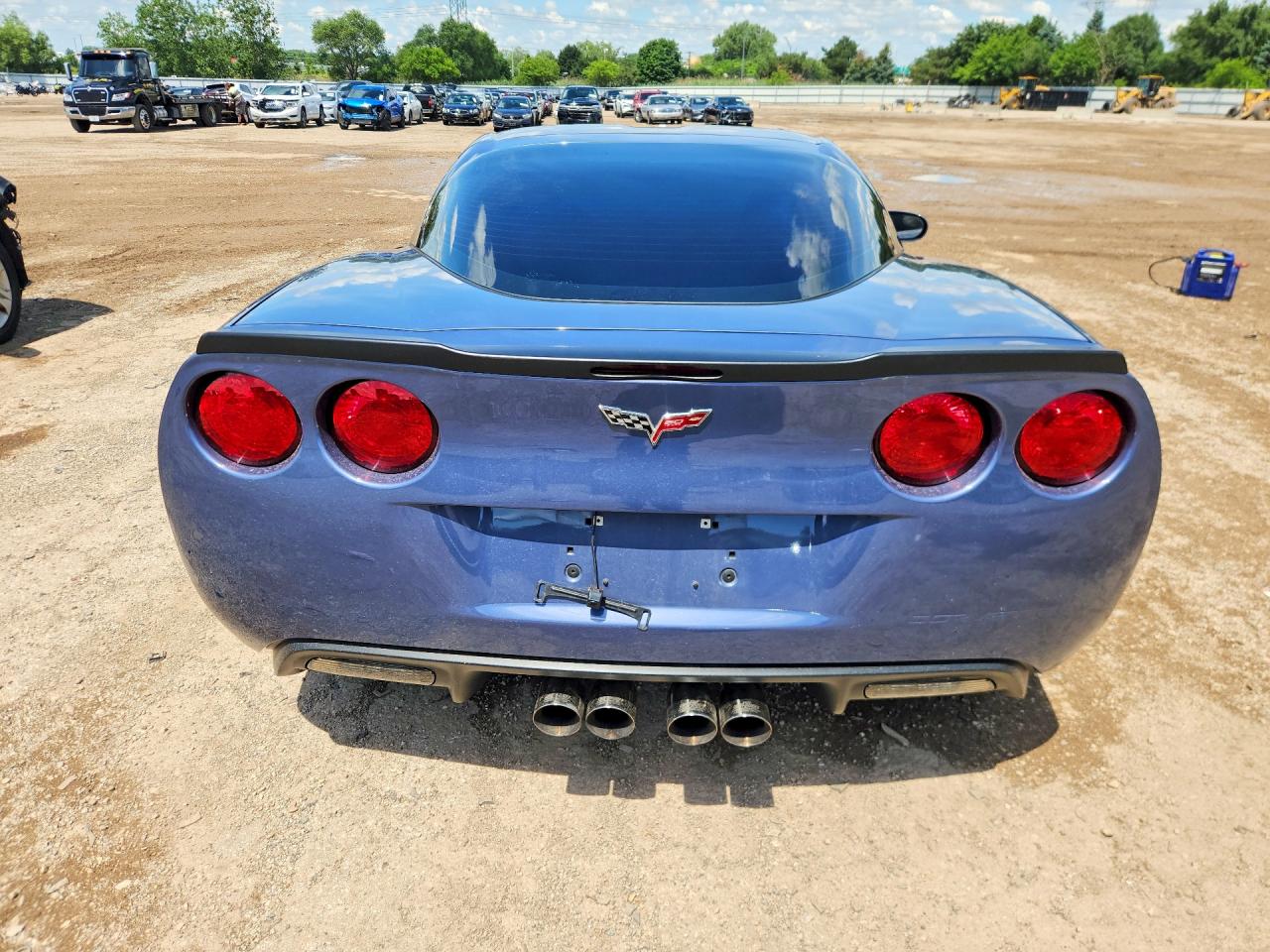 2013 Chevrolet Corvette Blue vin: 1G1YG2DW7D5100185