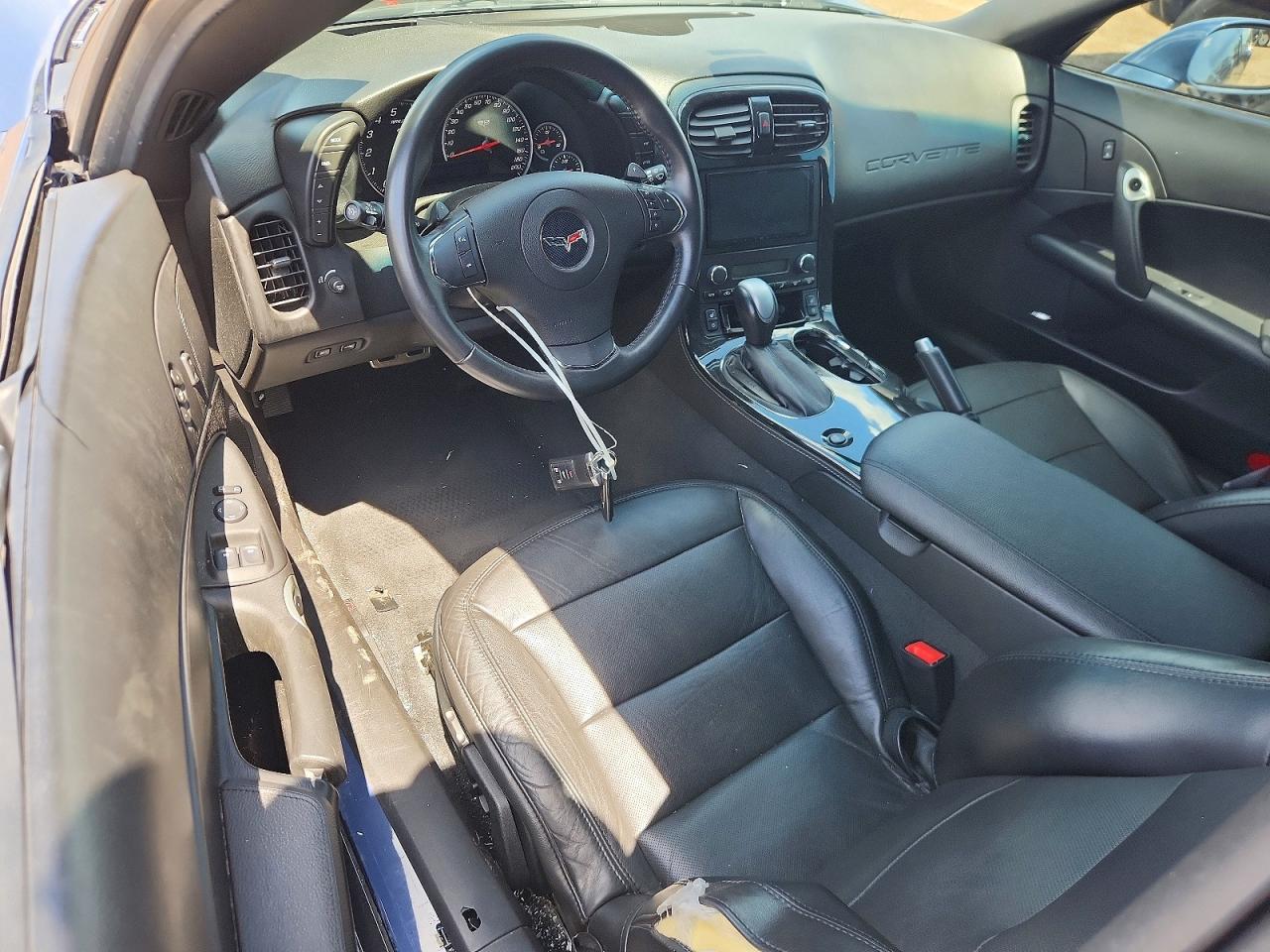 2013 Chevrolet Corvette Blue vin: 1G1YG2DW7D5100185