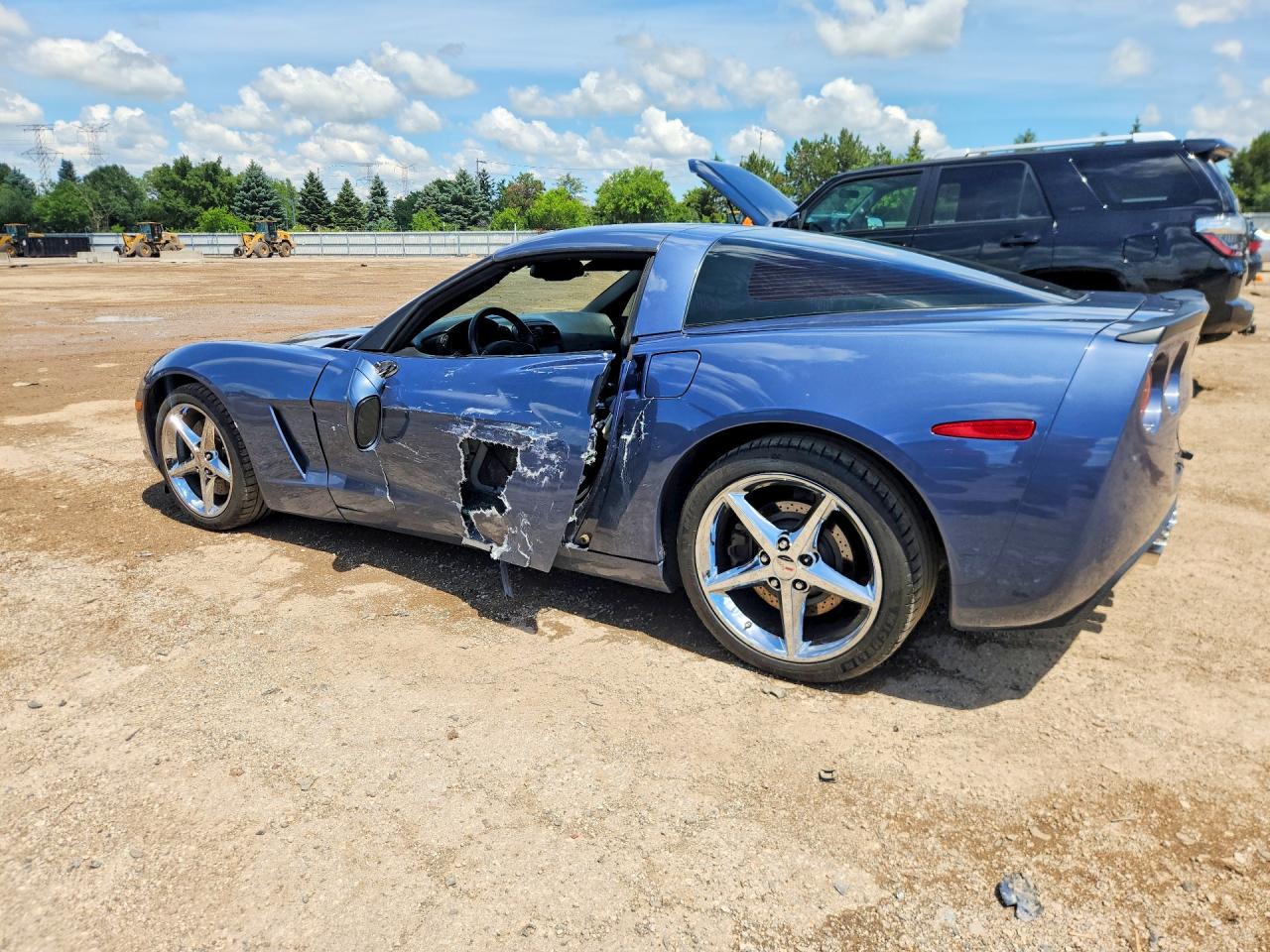 2013 Chevrolet Corvette Blue vin: 1G1YG2DW7D5100185
