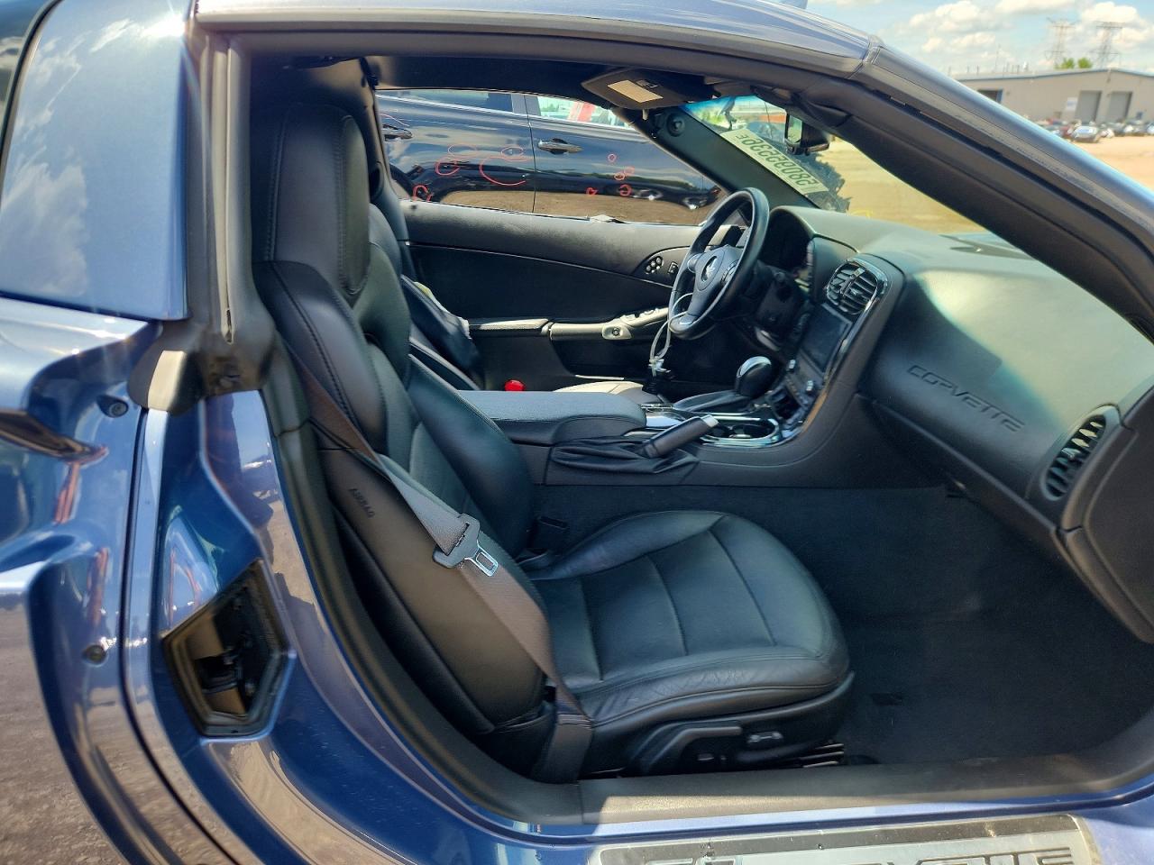 2013 Chevrolet Corvette Blue vin: 1G1YG2DW7D5100185