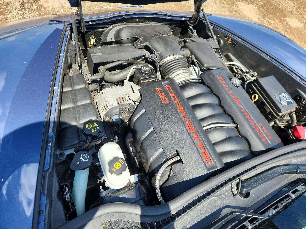 2013 Chevrolet Corvette Blue vin: 1G1YG2DW7D5100185