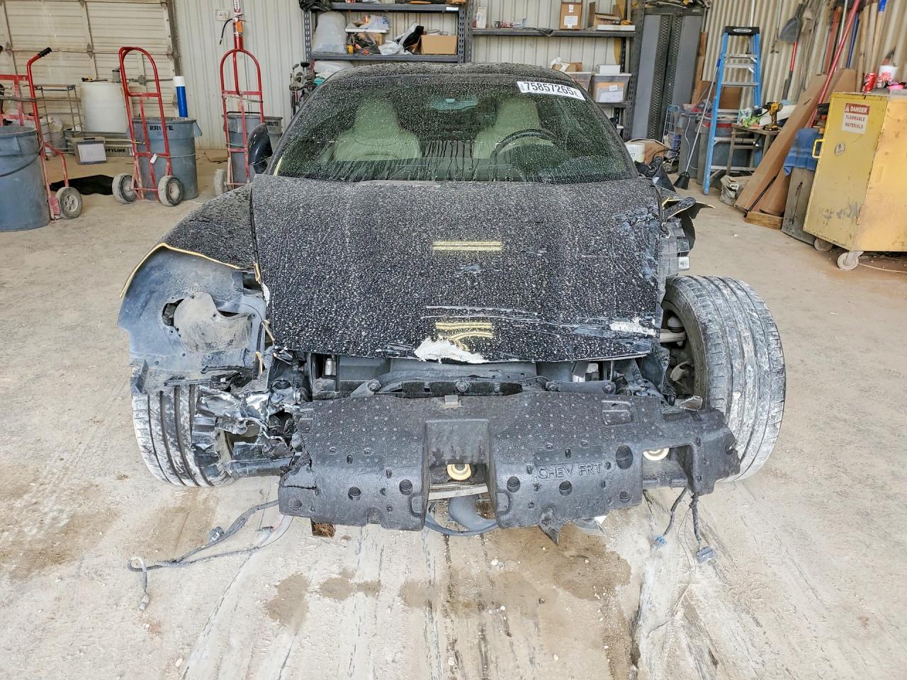 2013 Chevrolet Corvette Black vin: 1G1YG2DW7D5101529