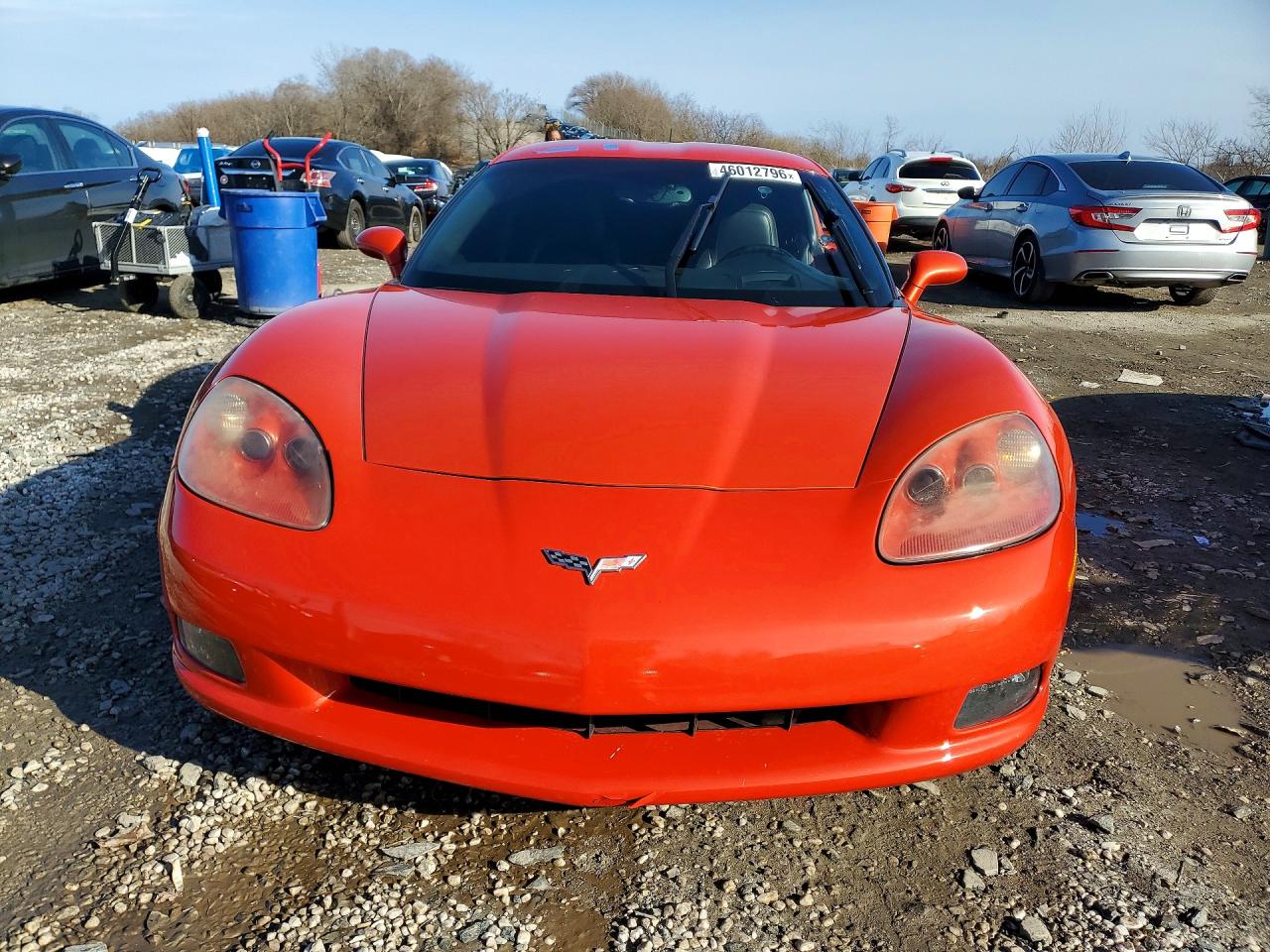 2011 Chevrolet Corvette Orange vin: 1G1YG2DW9B5106244