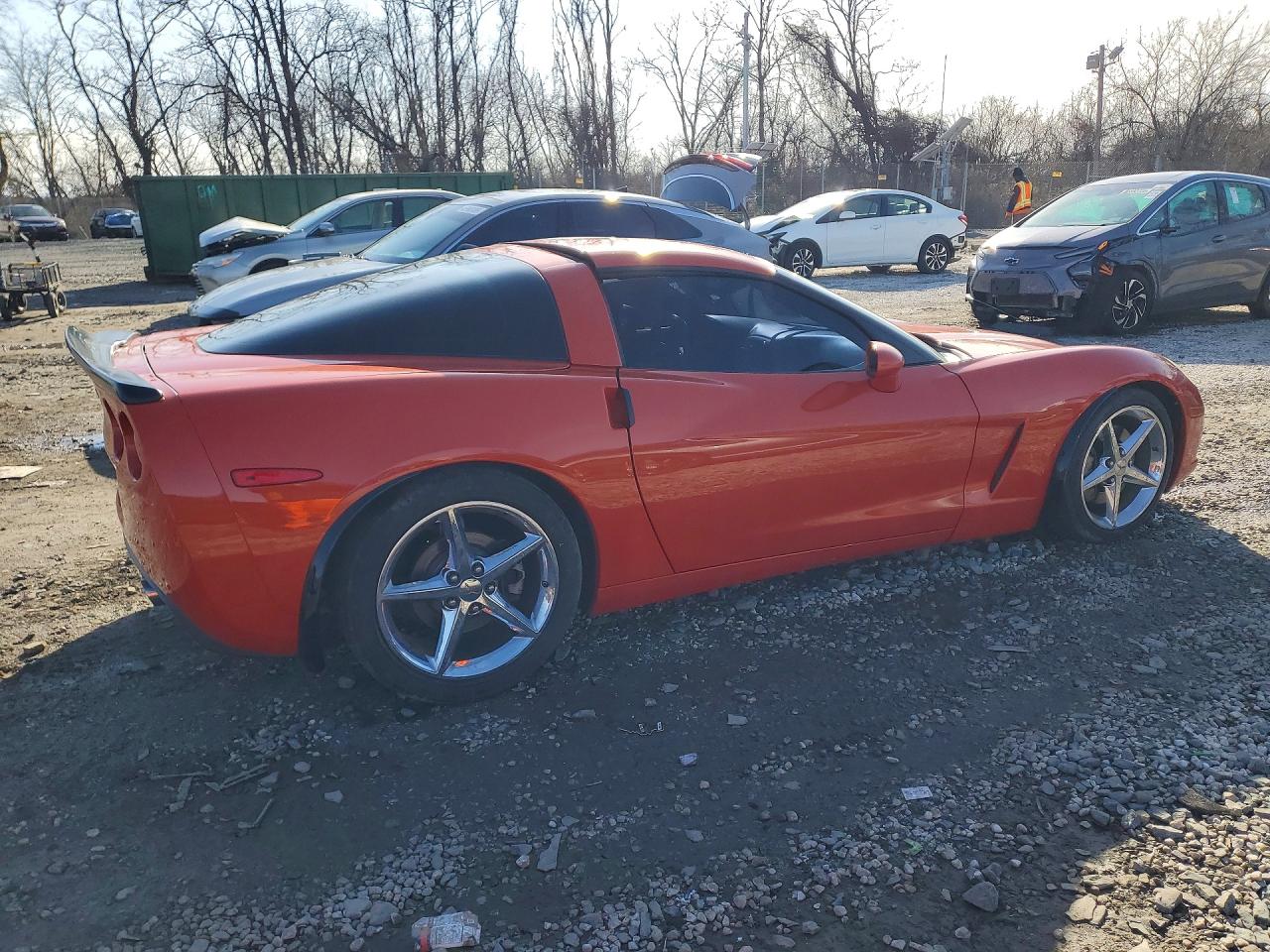 2011 Chevrolet Corvette Orange vin: 1G1YG2DW9B5106244