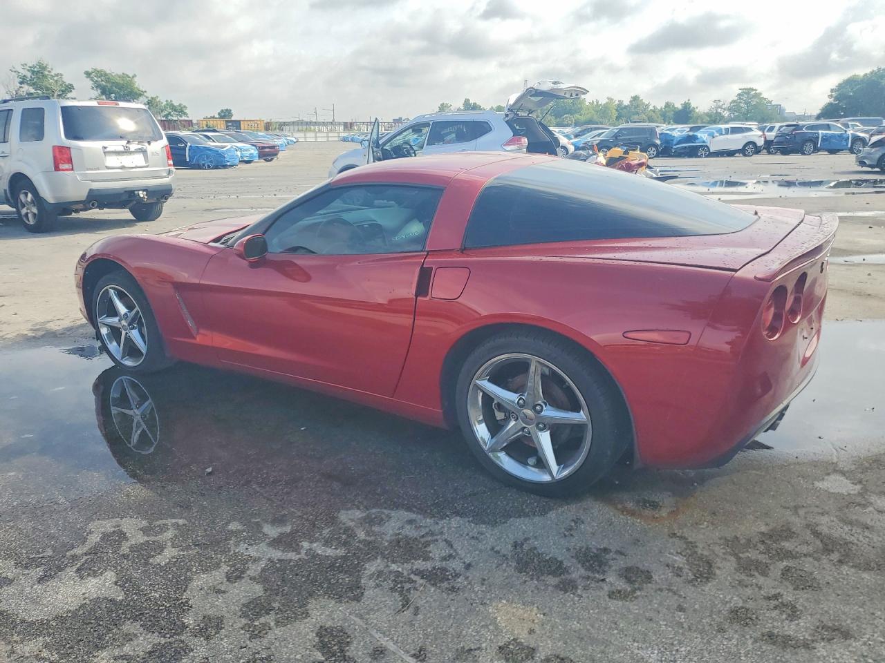 2012 Chevrolet Corvette Красный vin: 1G1YG2DW9C5106195