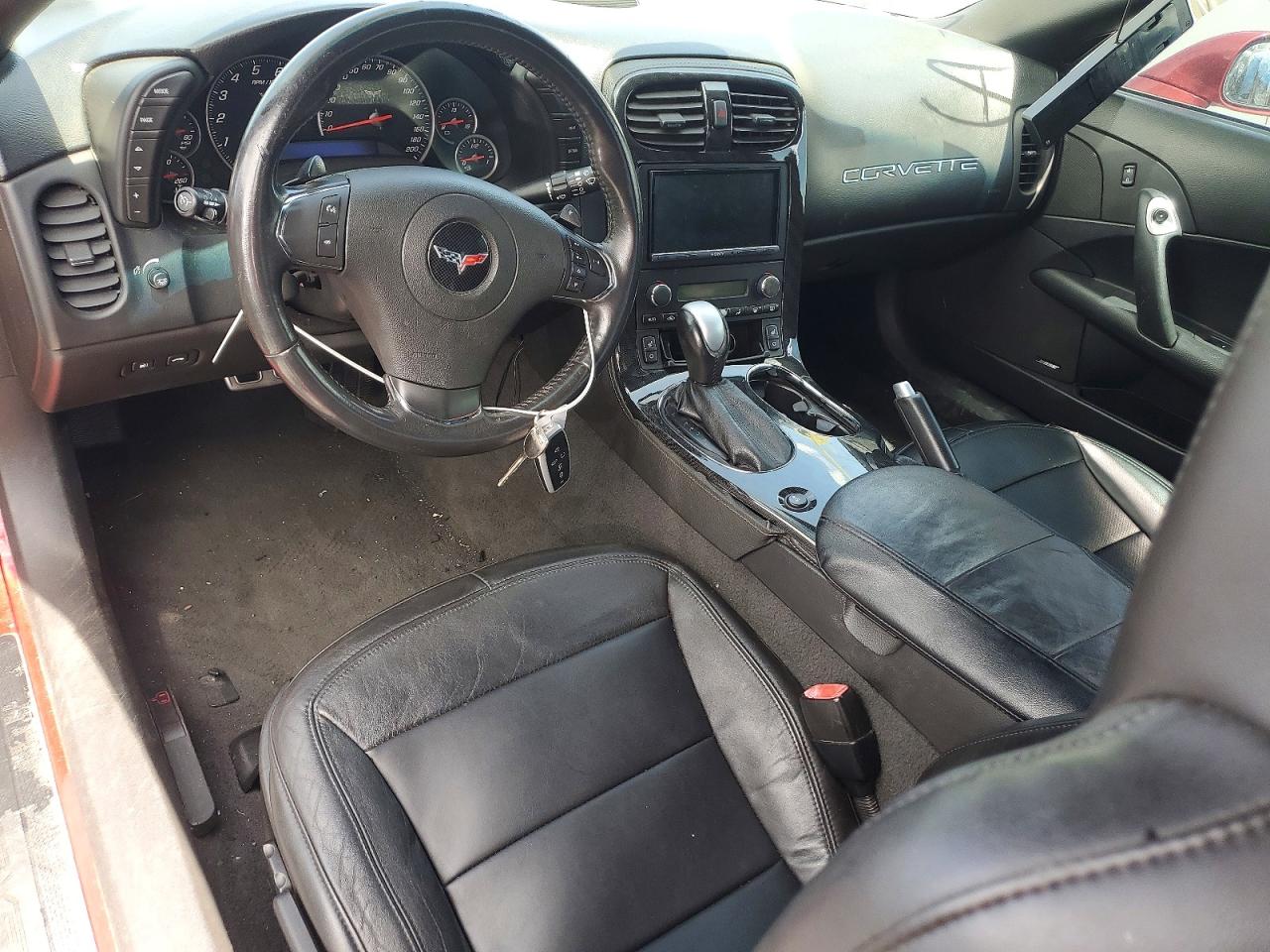 2012 Chevrolet Corvette Красный vin: 1G1YG2DW9C5106195