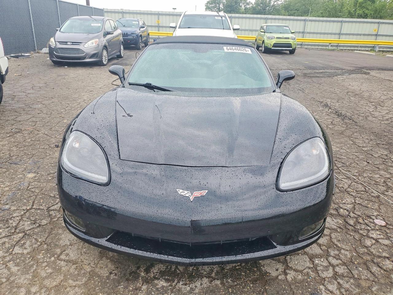 2013 Chevrolet Corvette Corvette & Convertible Черный vin: 1G1YG3DW5D5101633