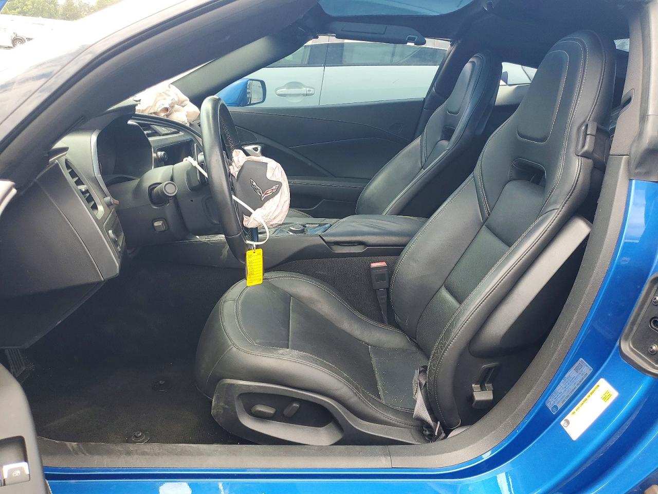 2014 Chevrolet Corvette Stingray Z51 1lt Blue vin: 1G1YH2D71E5102280