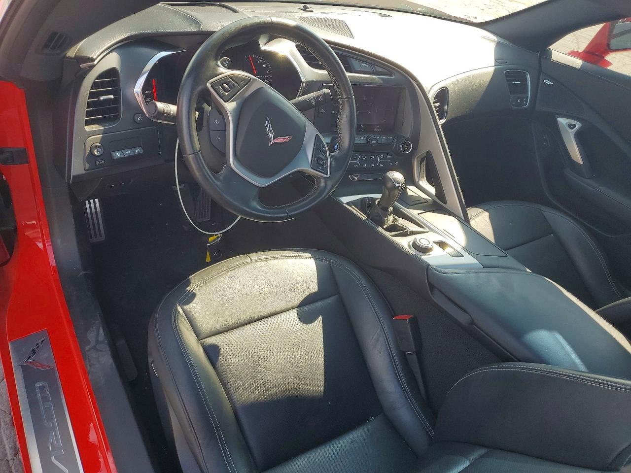 2015 Chevrolet Corvette Stingray Z51 2lt Red vin: 1G1YJ2D71F5105055