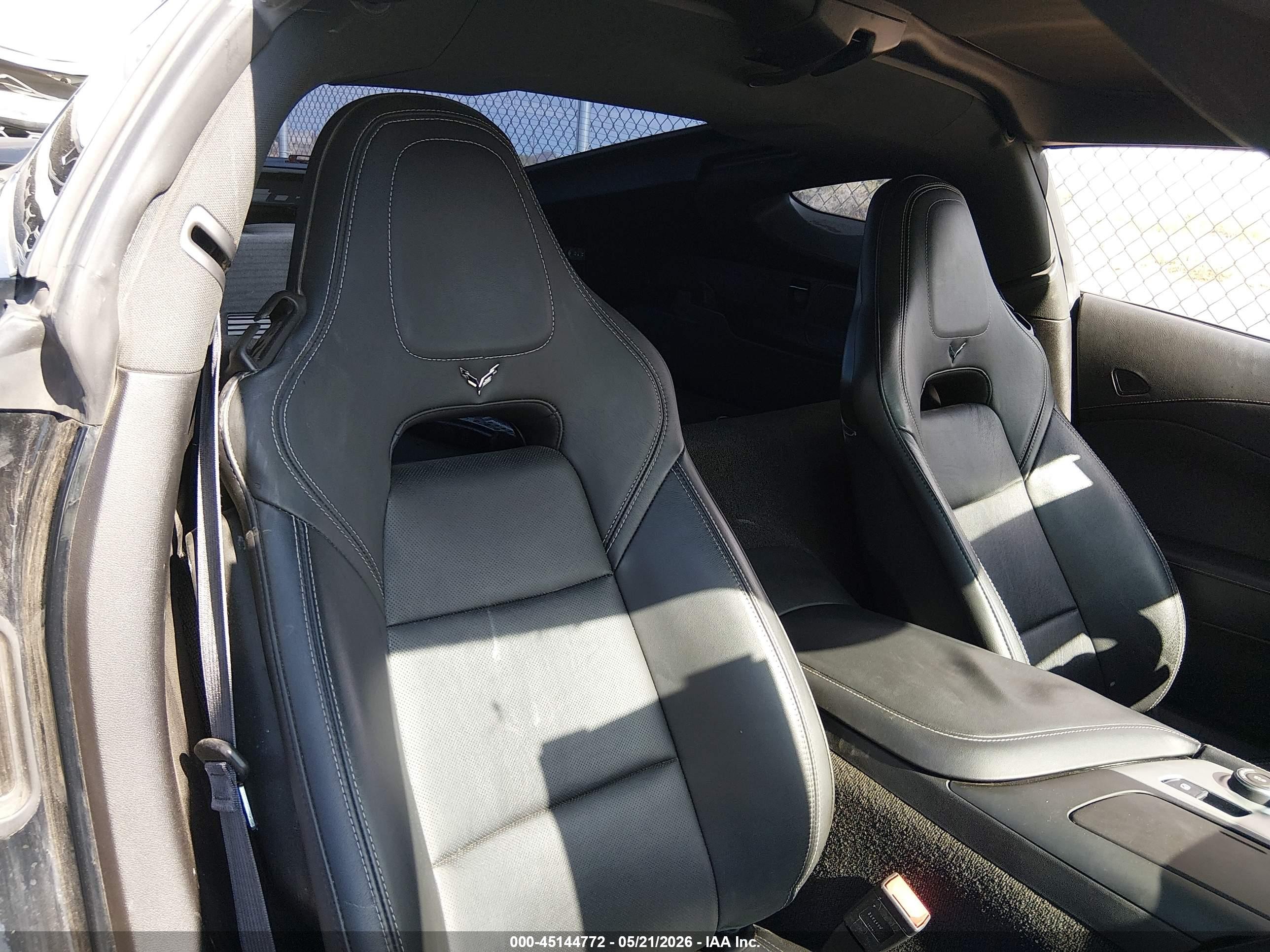 2014 Chevrolet Corvette Stingray Z51 Черный vin: 1G1YJ2D74E5113679