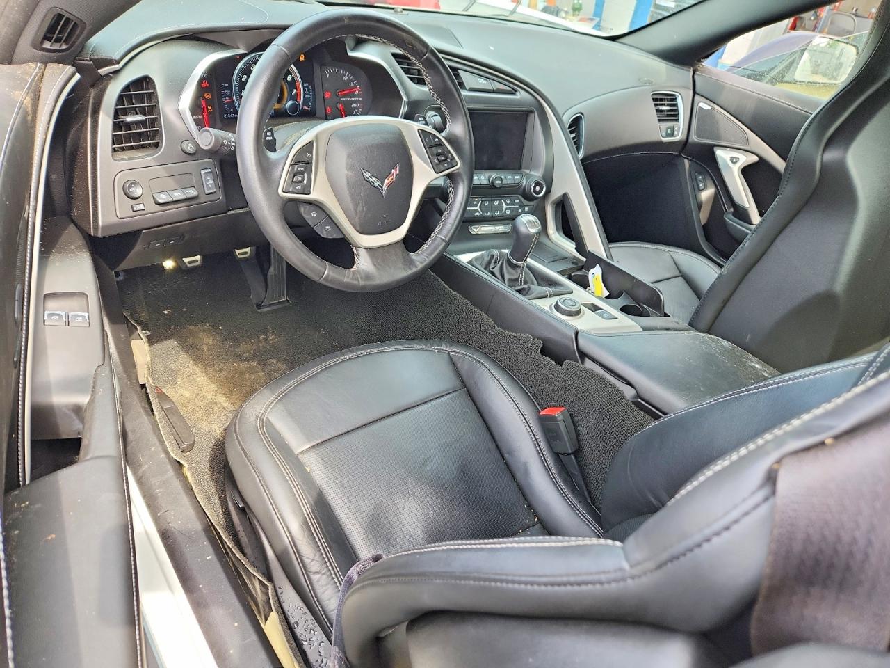 2014 Chevrolet Corvette Stingray Z51 2lt Белый vin: 1G1YJ3D79E5119659