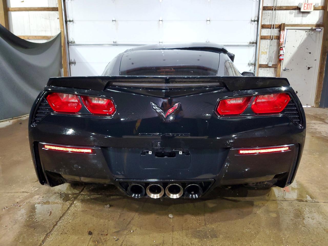 2015 Chevrolet Corvette Stingray Z51 2lt Black vin: 1G1YK2D75F5114953