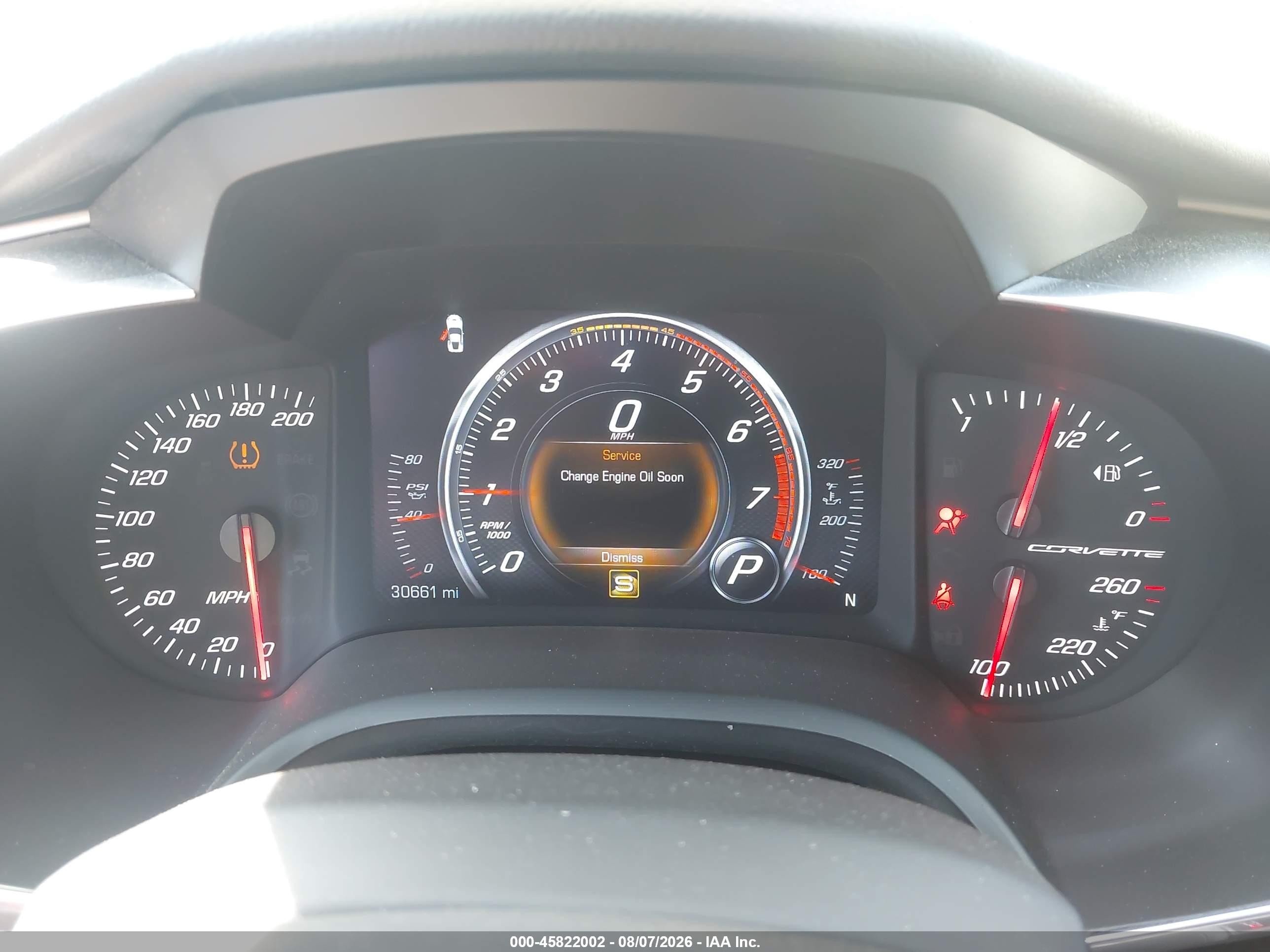 2015 Chevrolet Corvette Stingray Z51 Red vin: 1G1YK2D78F5112372
