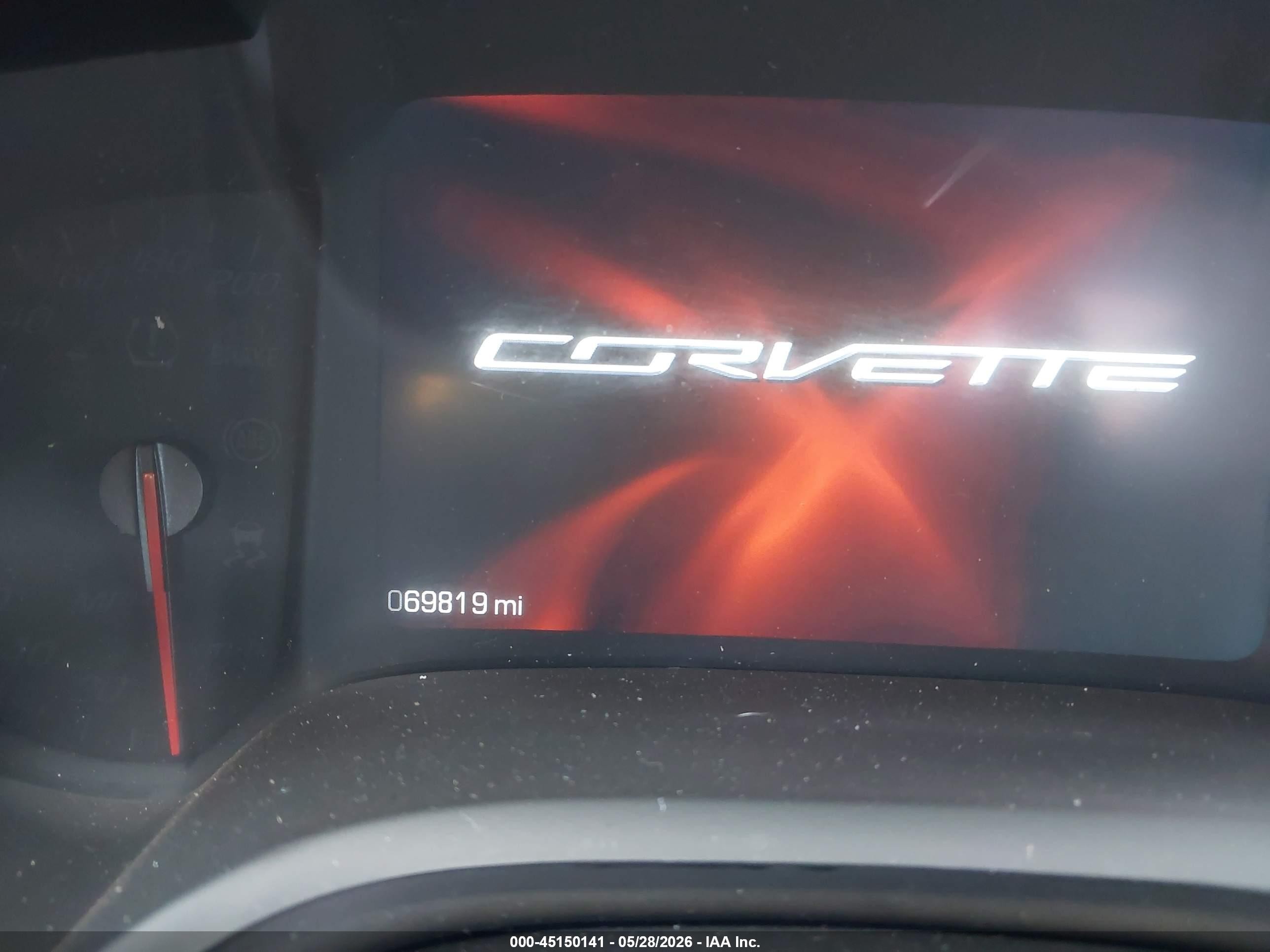 2014 Chevrolet Corvette Stingray Z51 Белый vin: 1G1YK2D79E5105574
