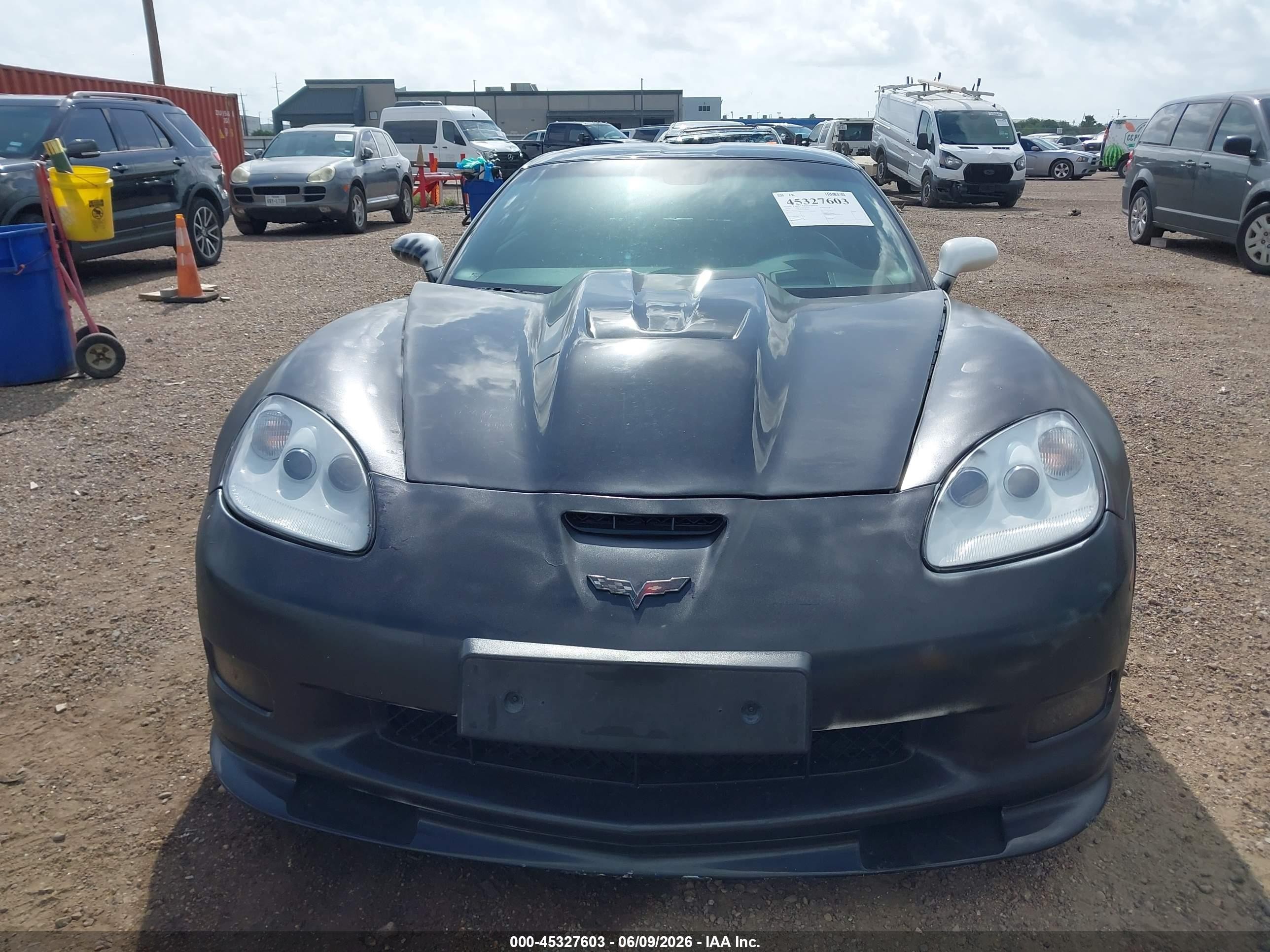2010 Chevrolet Corvette Z06 Hardtop Black vin: 1G1YK2DE8A5101430