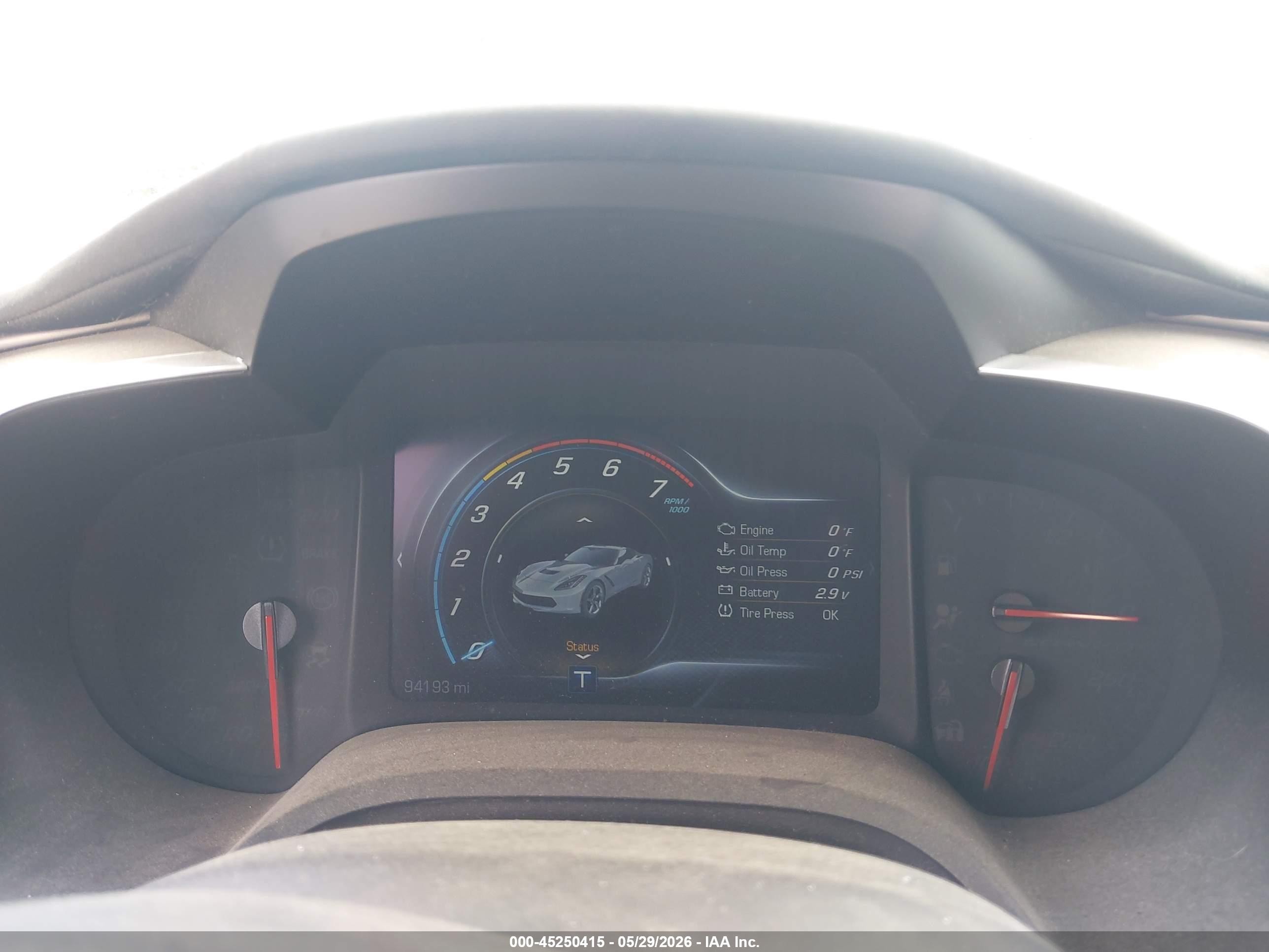 2014 Chevrolet Corvette Stingray Z51 Green vin: 1G1YL2D72E5129860