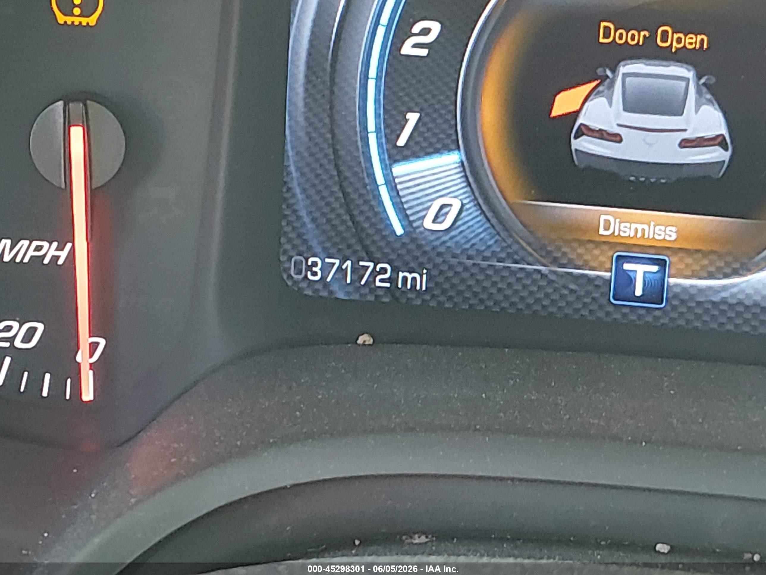 2014 Chevrolet Corvette Stingray Z51 Blue vin: 1G1YL2D77E5104033