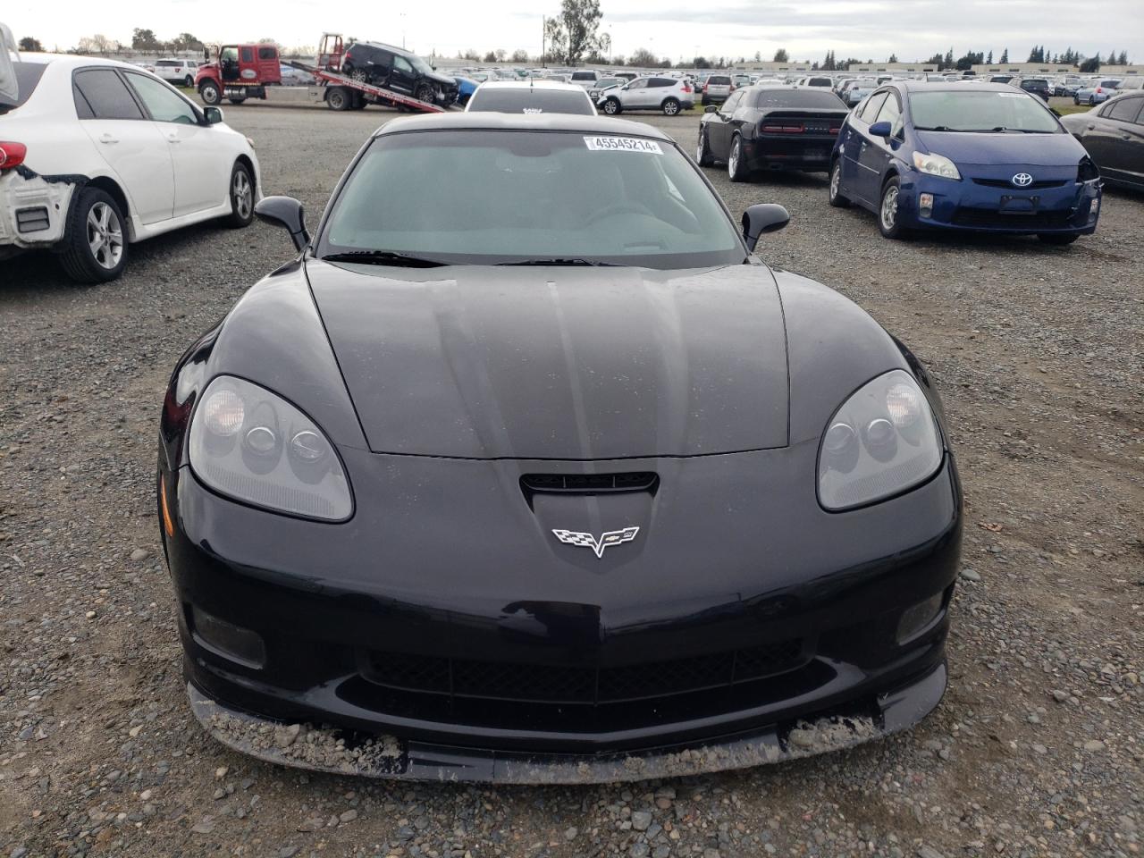 2012 Chevrolet Corvette Z06 Black vin: 1G1YL2DE5C5108089