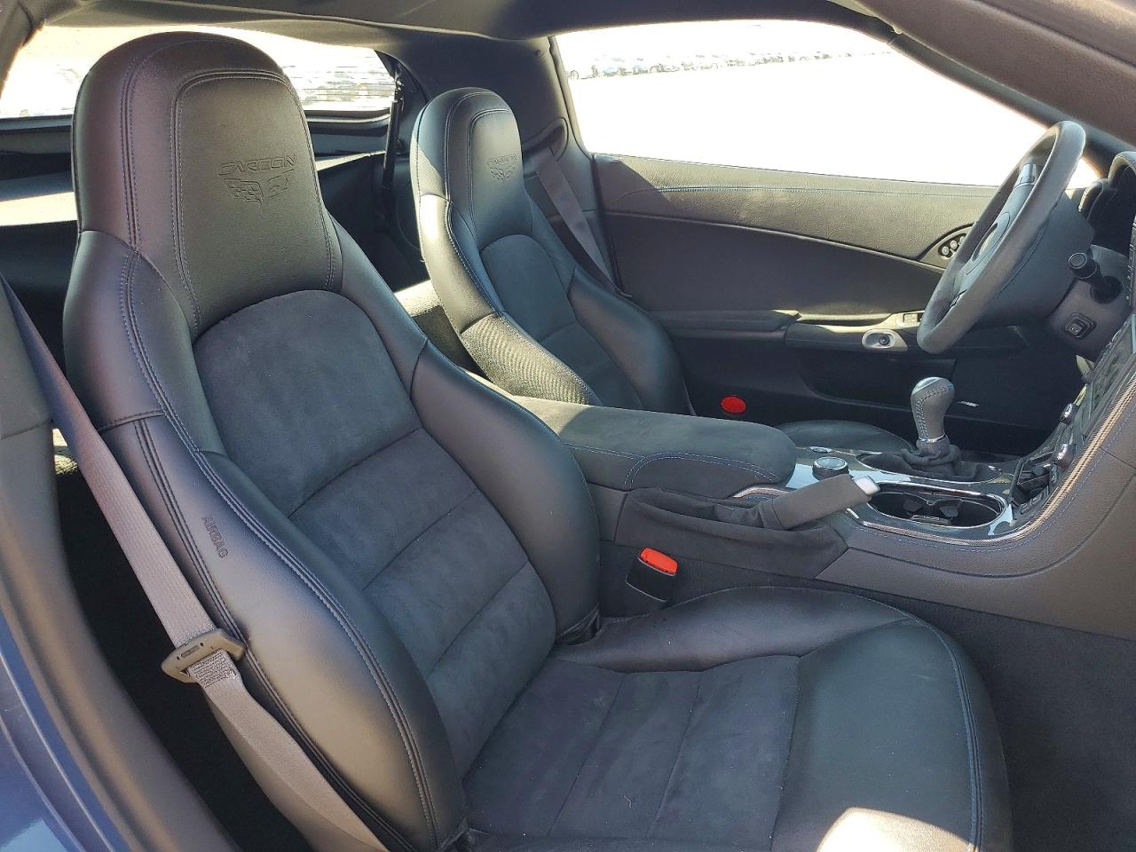 2011 Chevrolet Corvette Z06 Blue vin: 1G1YL2DE6B5600113