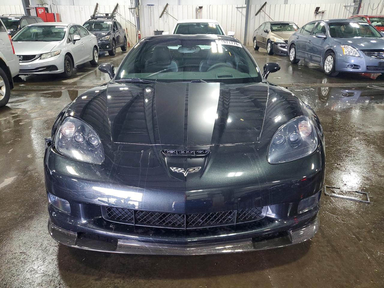 2012 Chevrolet Corvette Z06 Black vin: 1G1YL2DEXC5102868