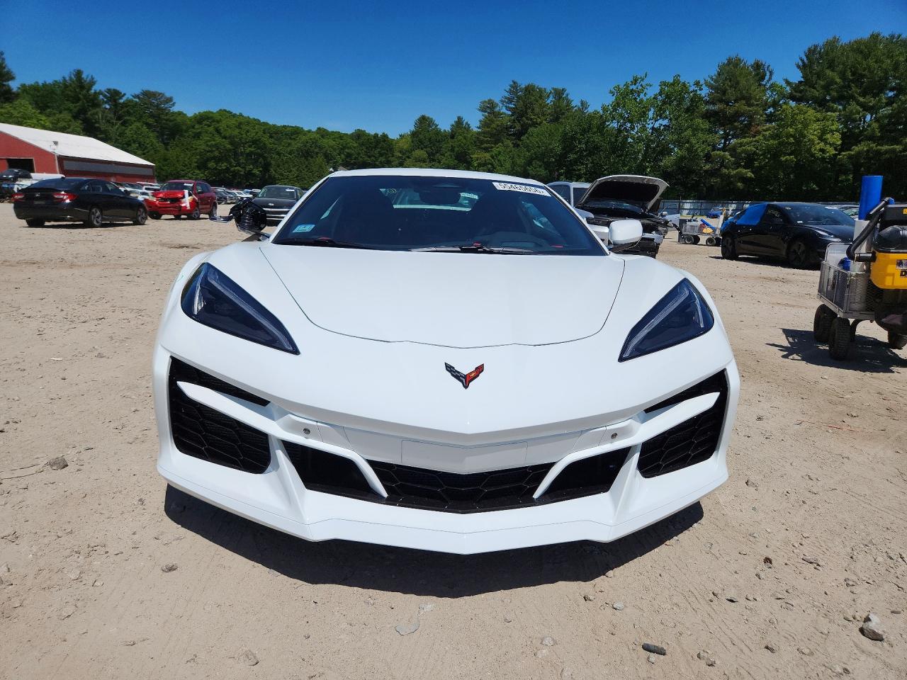 2024 Chevrolet Corvette E-ray 2lz White vin: 1G1YL3D44R5500390