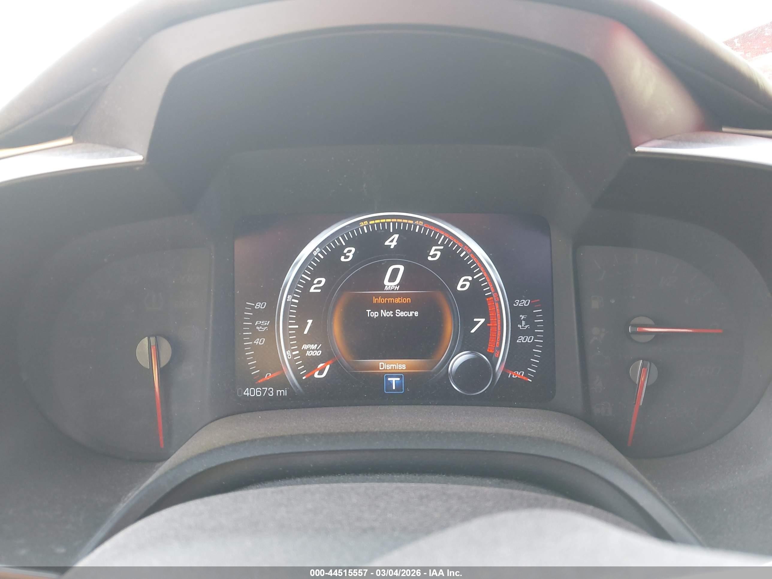 2014 Chevrolet Corvette Stingray Z51 Красный vin: 1G1YL3D72E5117536