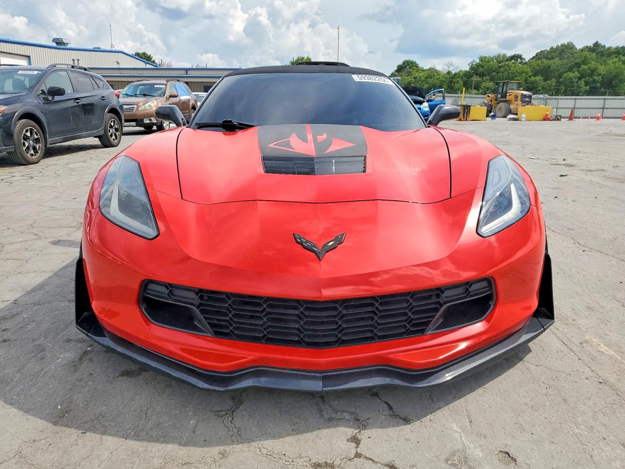 2014 Chevrolet Corvette Stingray Z51 3lt Красный vin: 1G1YL3D78E5112437