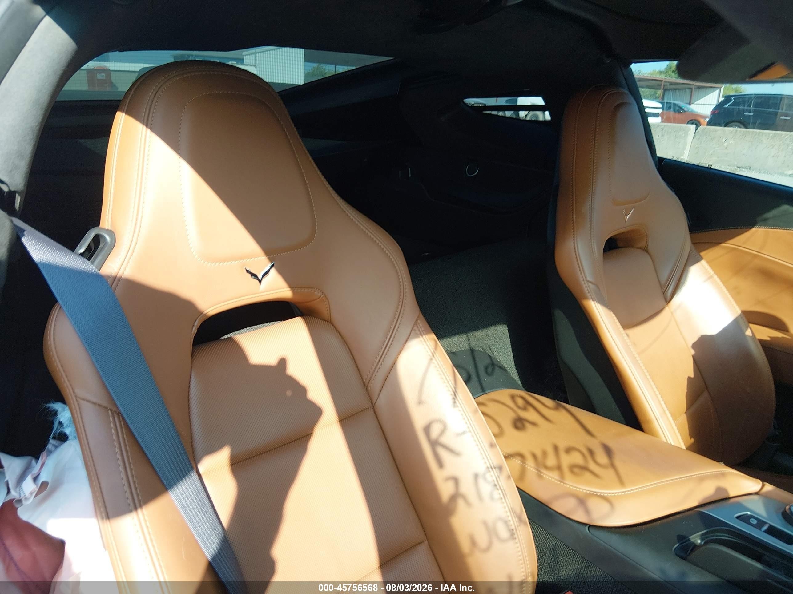 2015 Chevrolet Corvette Stingray Z51 Orange vin: 1G1YM2D71F5120694