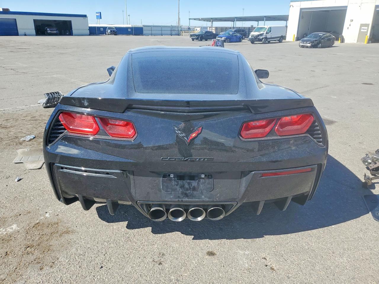 2015 Chevrolet Corvette Stingray Z51 3lt Black vin: 1G1YM2D72F5115875