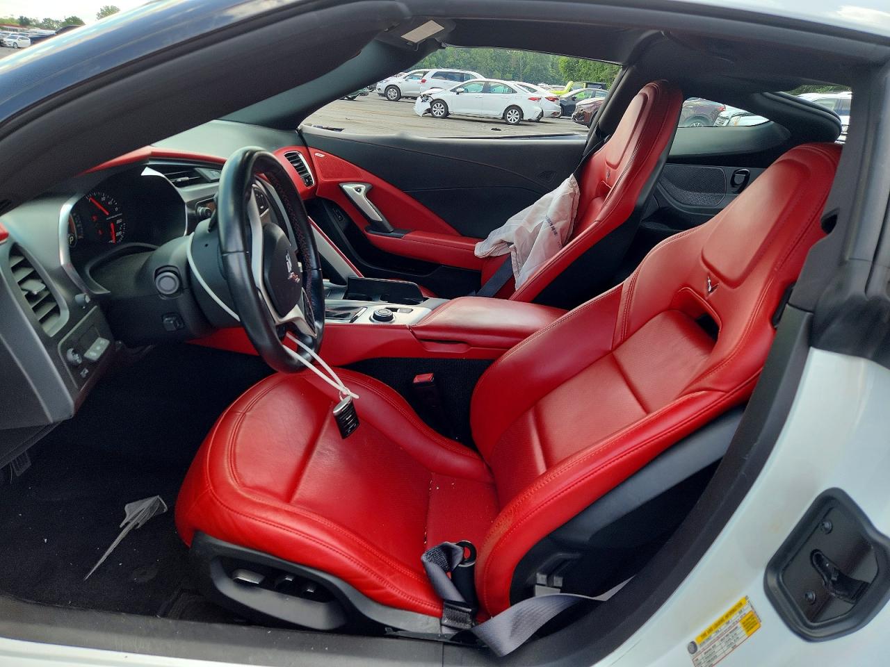 2014 Chevrolet Corvette Stingray Z51 3lt White vin: 1G1YM2D73E5101918