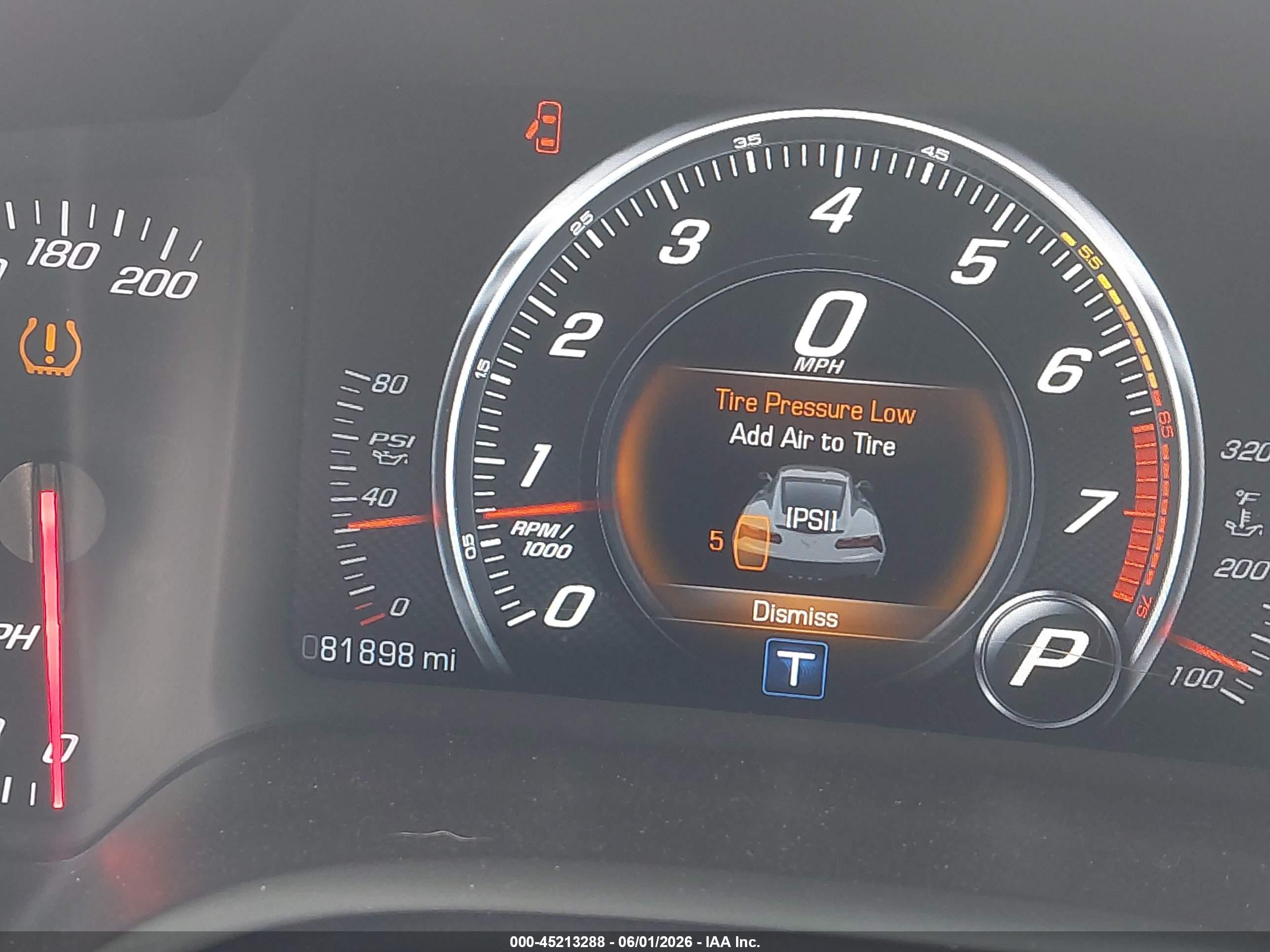 2014 Chevrolet Corvette Stingray Z51 Red vin: 1G1YM2D73E5114734