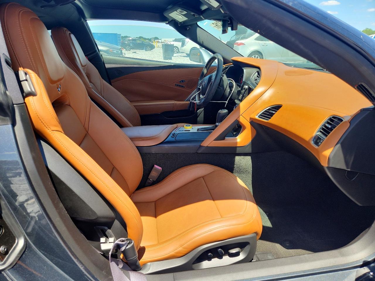 2014 Chevrolet Corvette Stingray Z51 3lt Gray vin: 1G1YM2D75E5113584