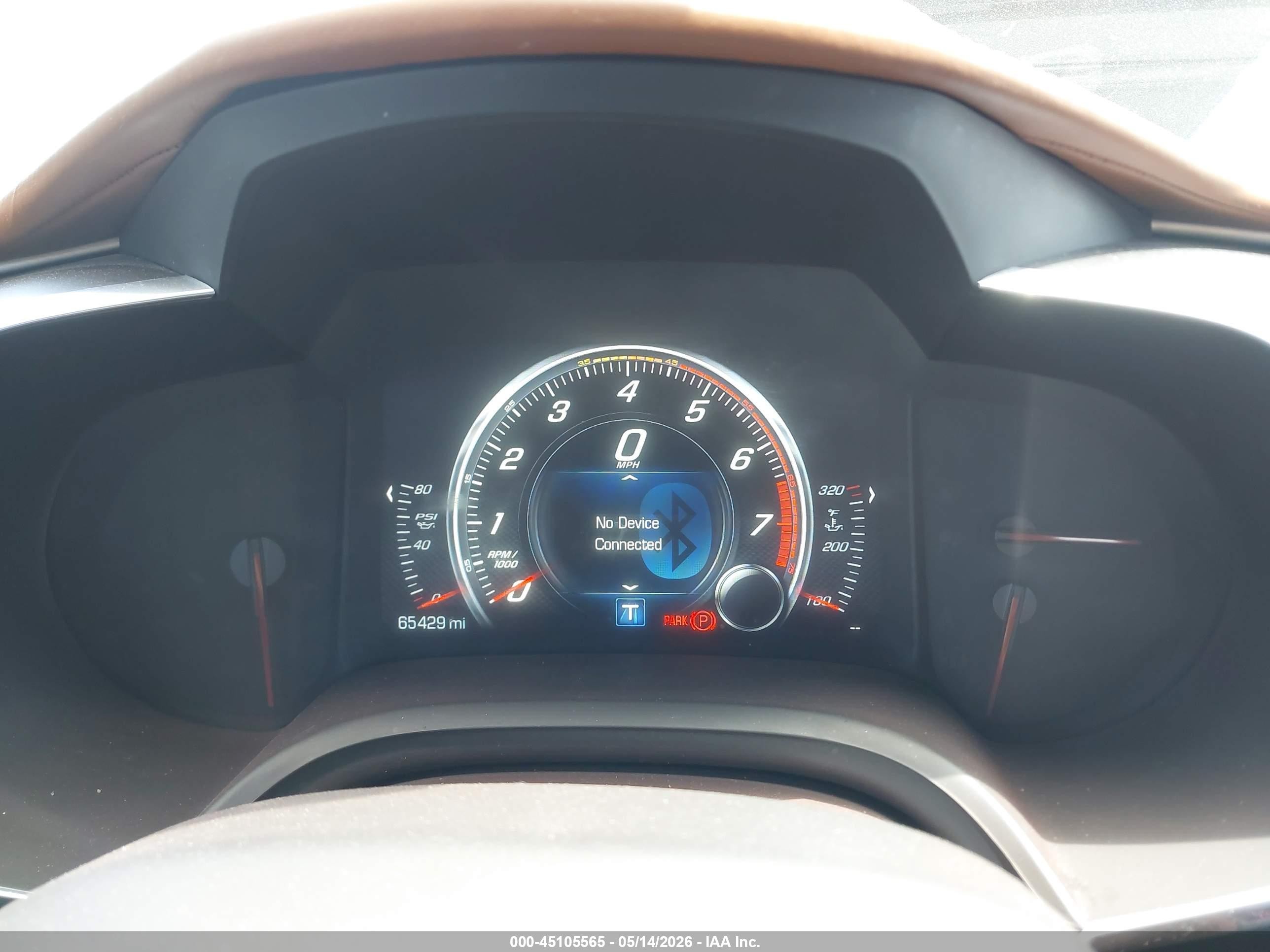 2015 Chevrolet Corvette Stingray Z51 Blue vin: 1G1YM2D75F5124439