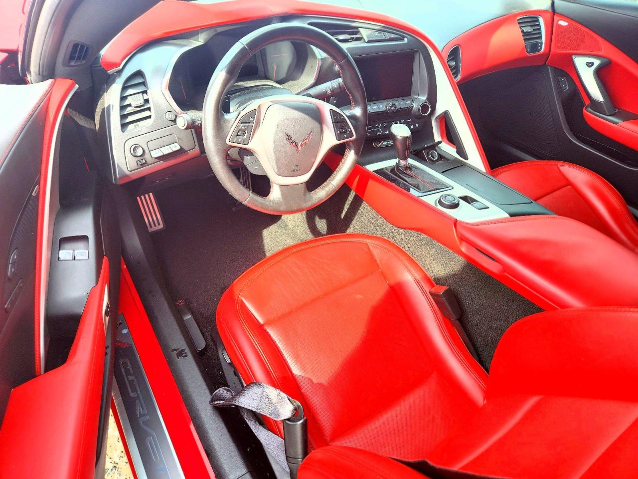 2014 Chevrolet Corvette Red vin: 1G1YM2D76E5103467
