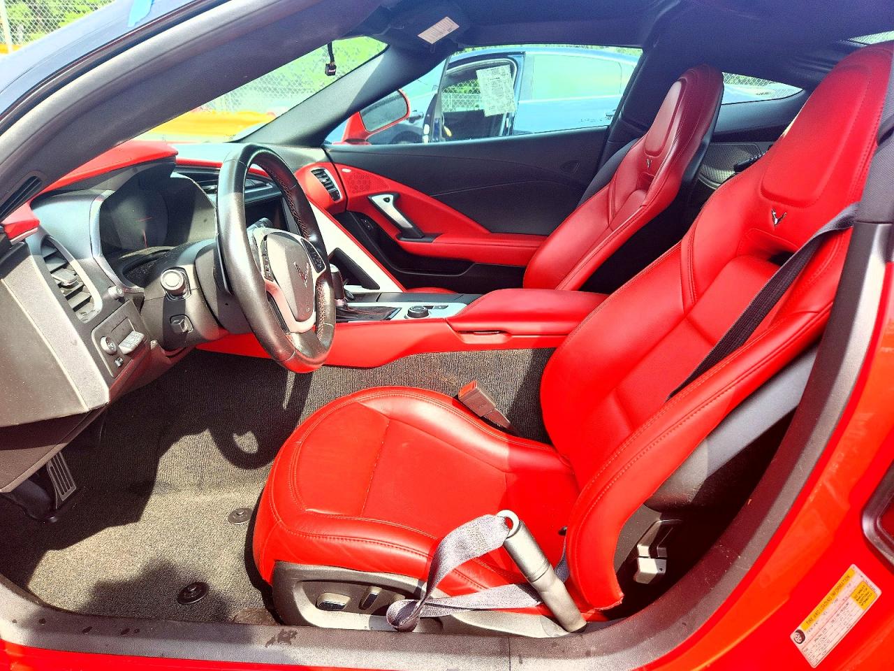 2014 Chevrolet Corvette Red vin: 1G1YM2D76E5103467