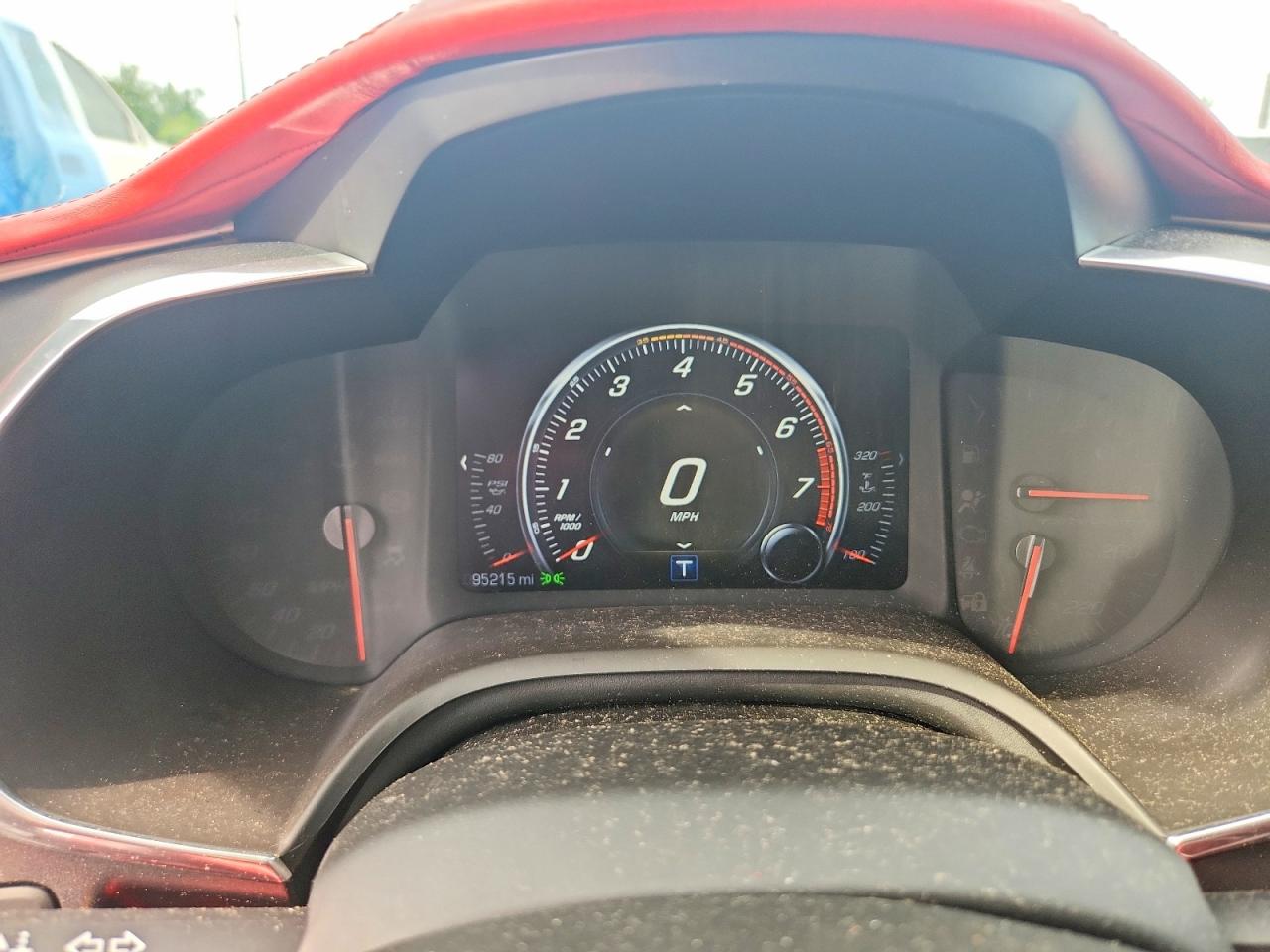 2014 Chevrolet Corvette Red vin: 1G1YM2D76E5103467
