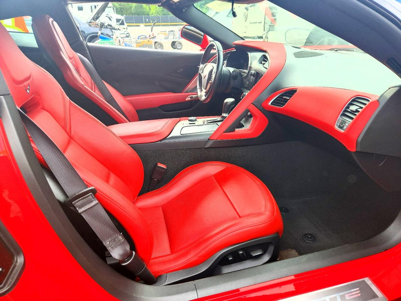2014 Chevrolet Corvette Red vin: 1G1YM2D76E5103467