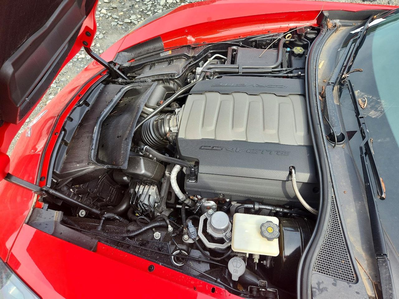 2014 Chevrolet Corvette Red vin: 1G1YM2D76E5103467