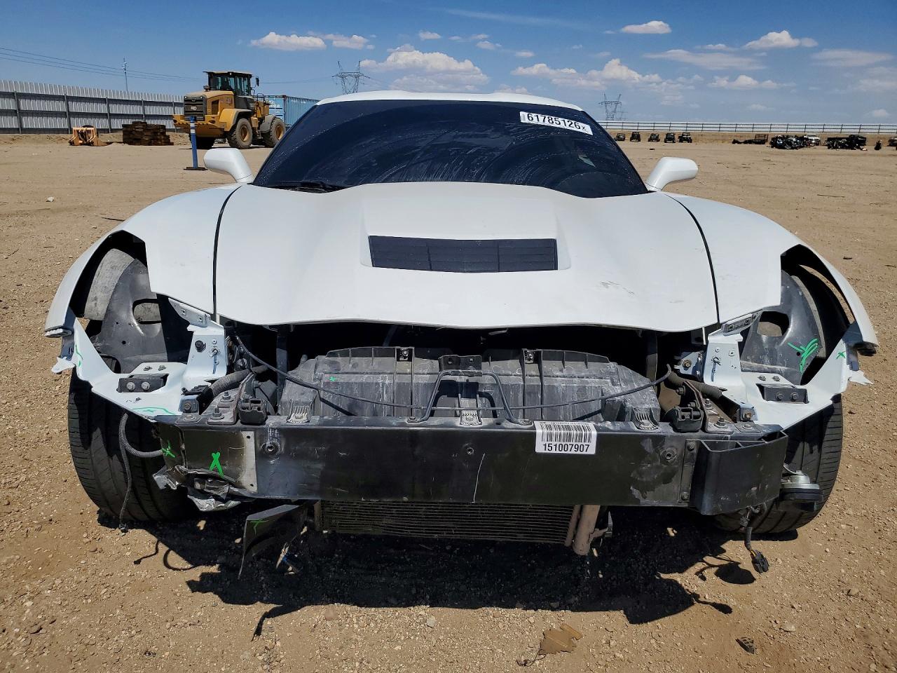 2015 Chevrolet Corvette Stingray Z51 3lt White vin: 1G1YM2D77F5107089