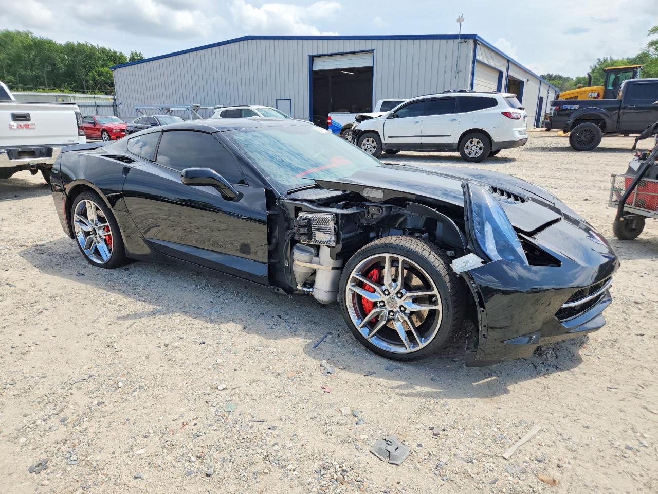 2015 Chevrolet Corvette Stingray Z51 3lt Black vin: 1G1YM2D7XF5102971