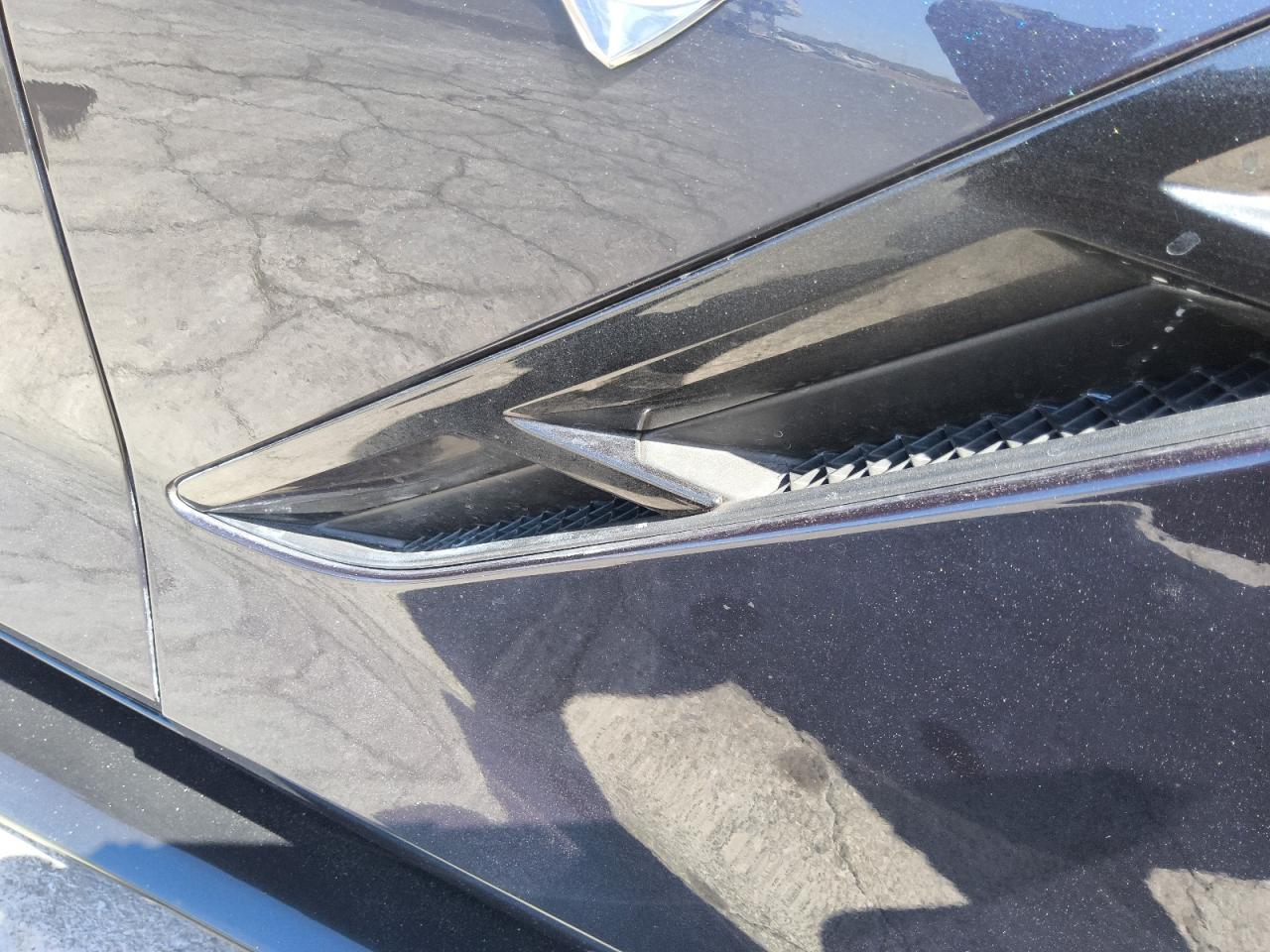 2014 Chevrolet Corvette Stingray Z51 3lt Blue vin: 1G1YM3D73E5110236 Damage: Right Front Fender, Previous Repair, Substandard Repair