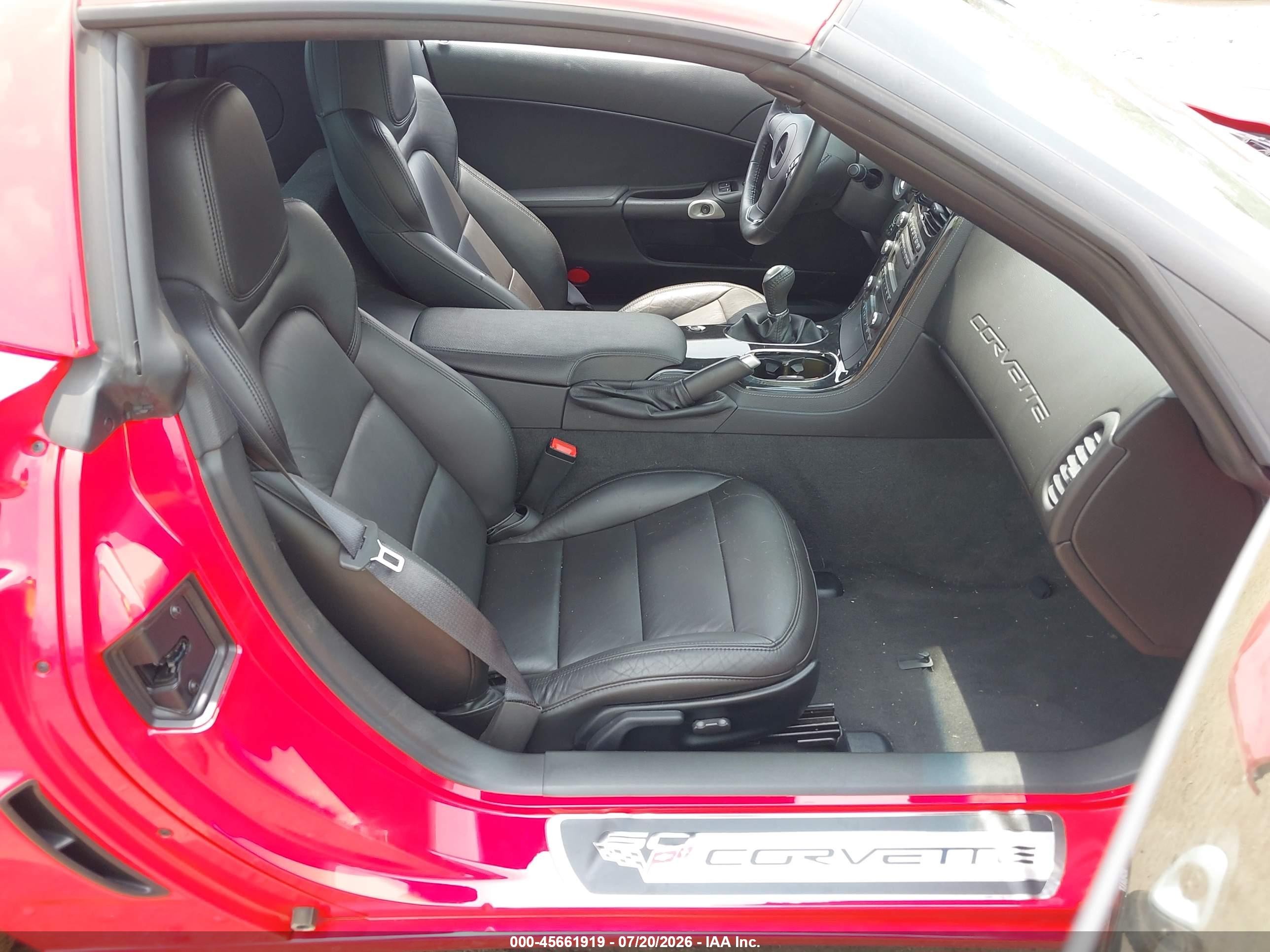2013 Chevrolet Corvette Grand Sport Red vin: 1G1YP2DW2D5104189