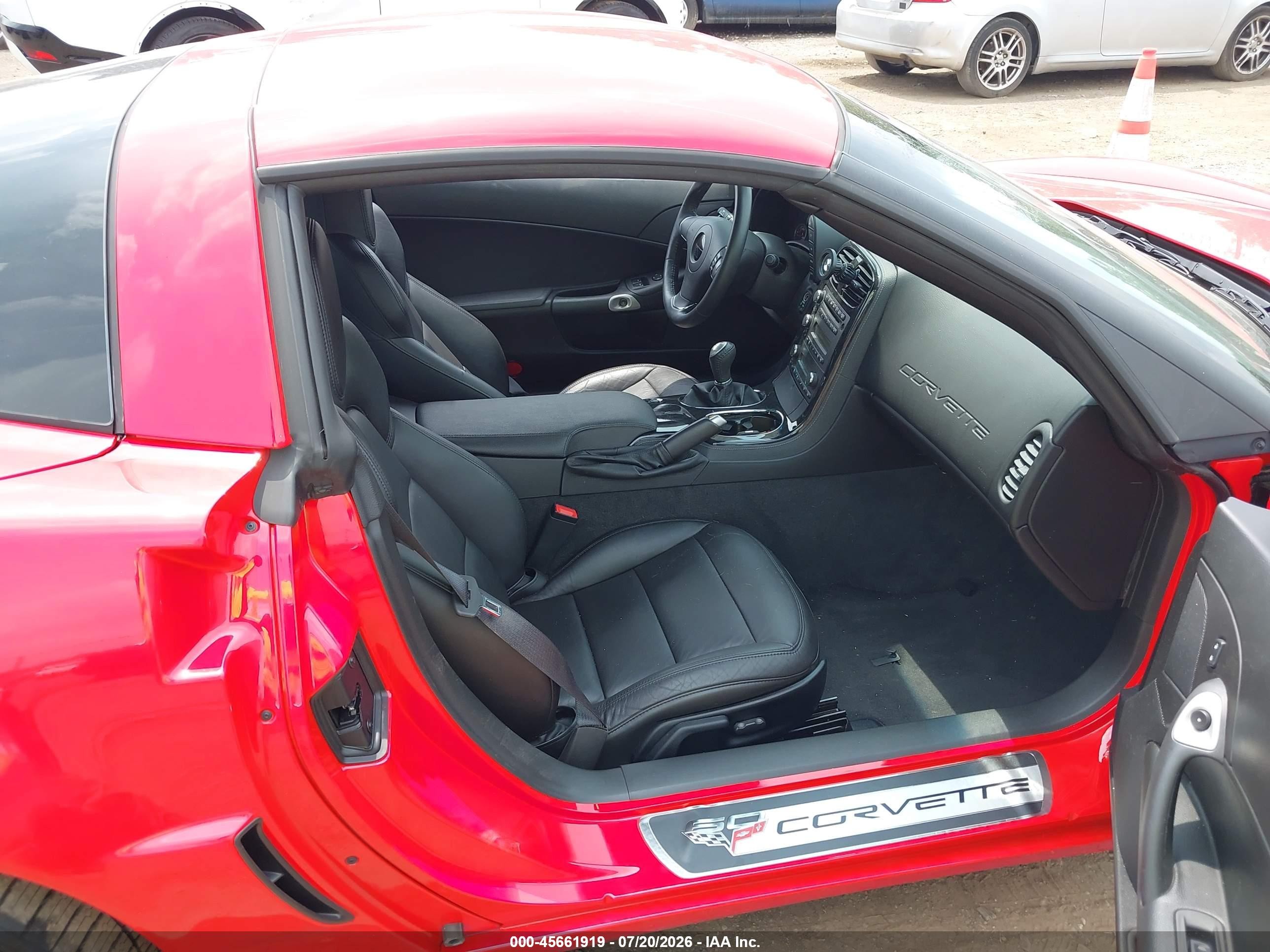 2013 Chevrolet Corvette Grand Sport Red vin: 1G1YP2DW2D5104189