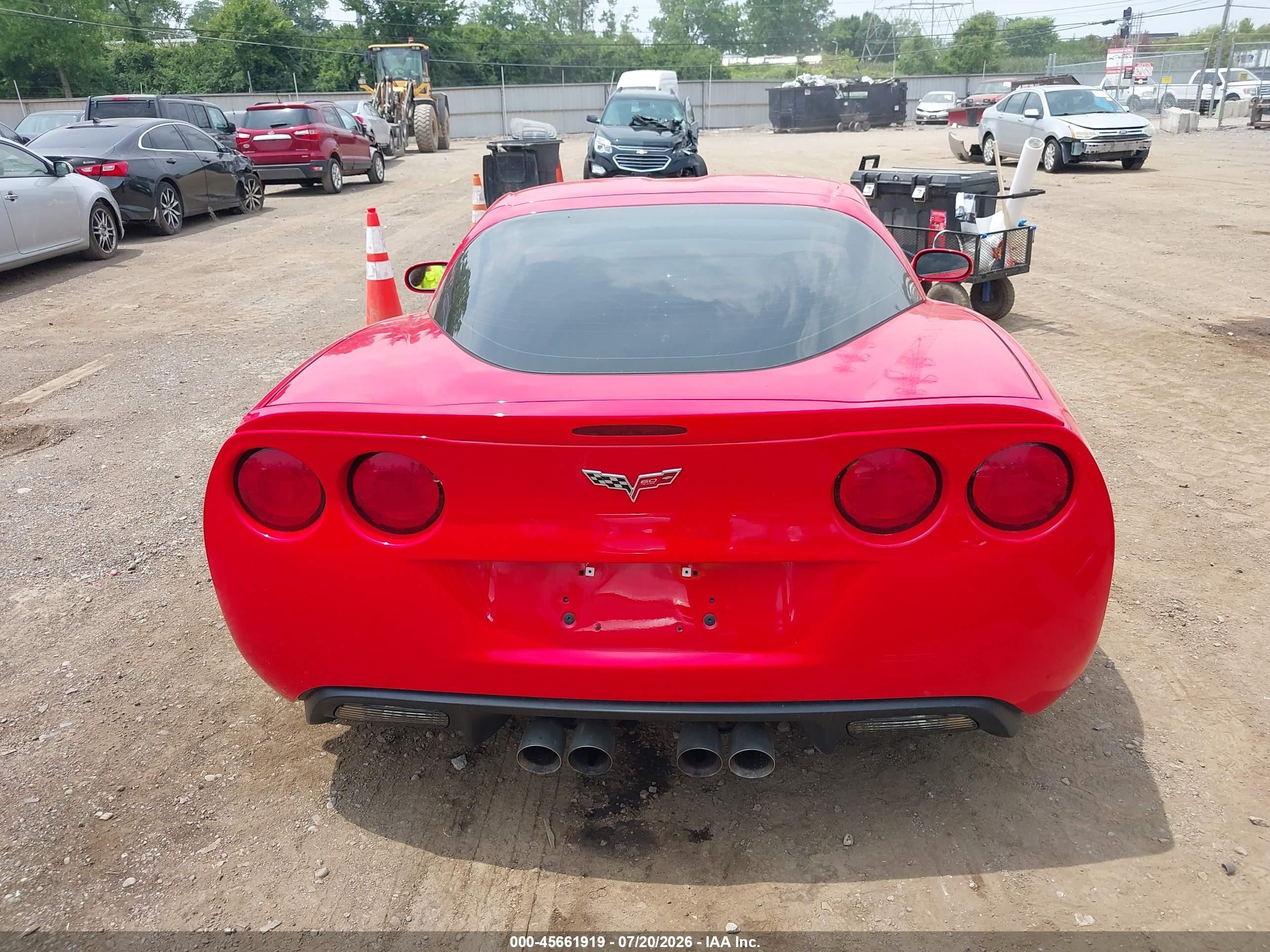 2013 Chevrolet Corvette Grand Sport Red vin: 1G1YP2DW2D5104189