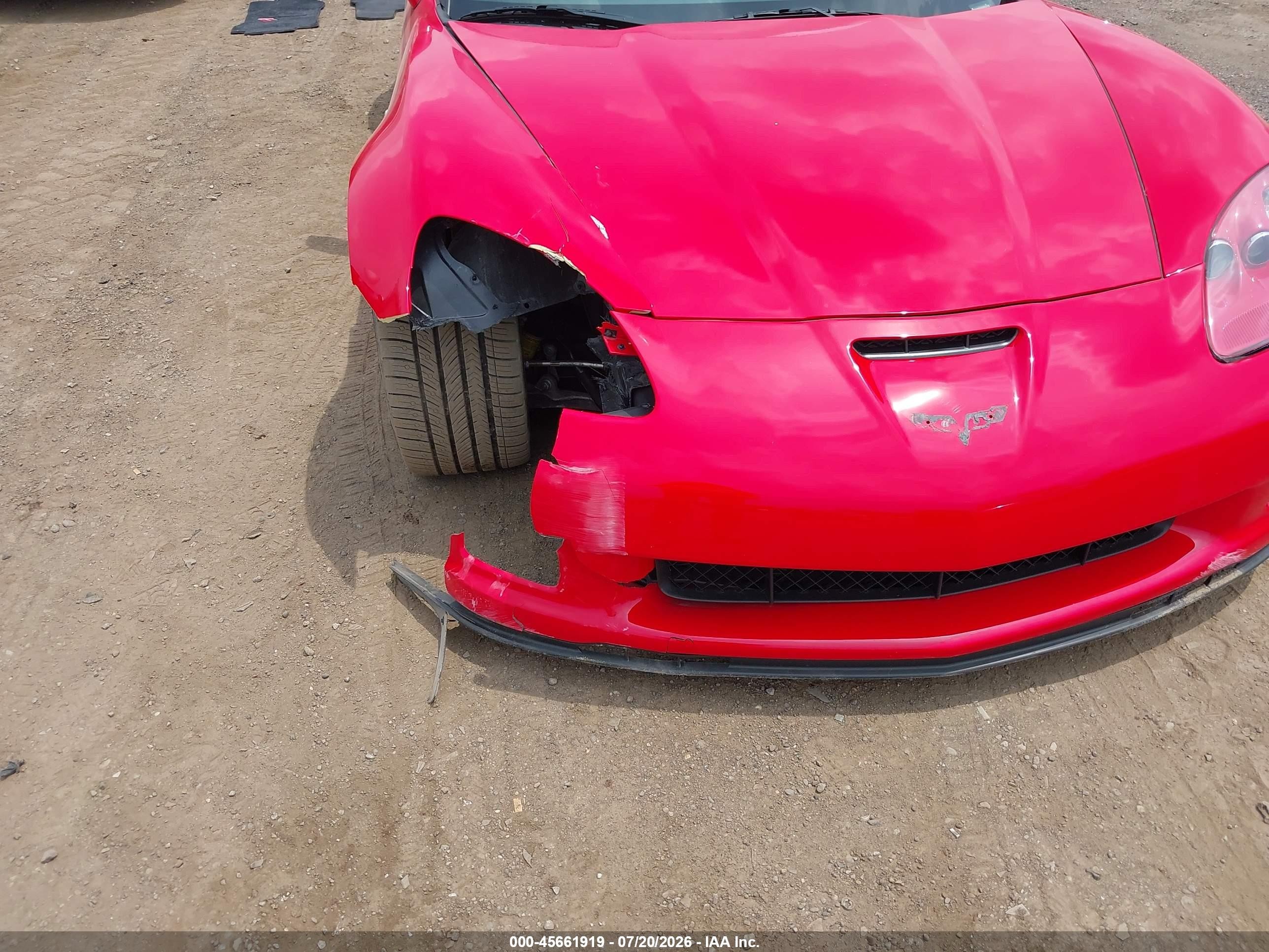 2013 Chevrolet Corvette Grand Sport Red vin: 1G1YP2DW2D5104189